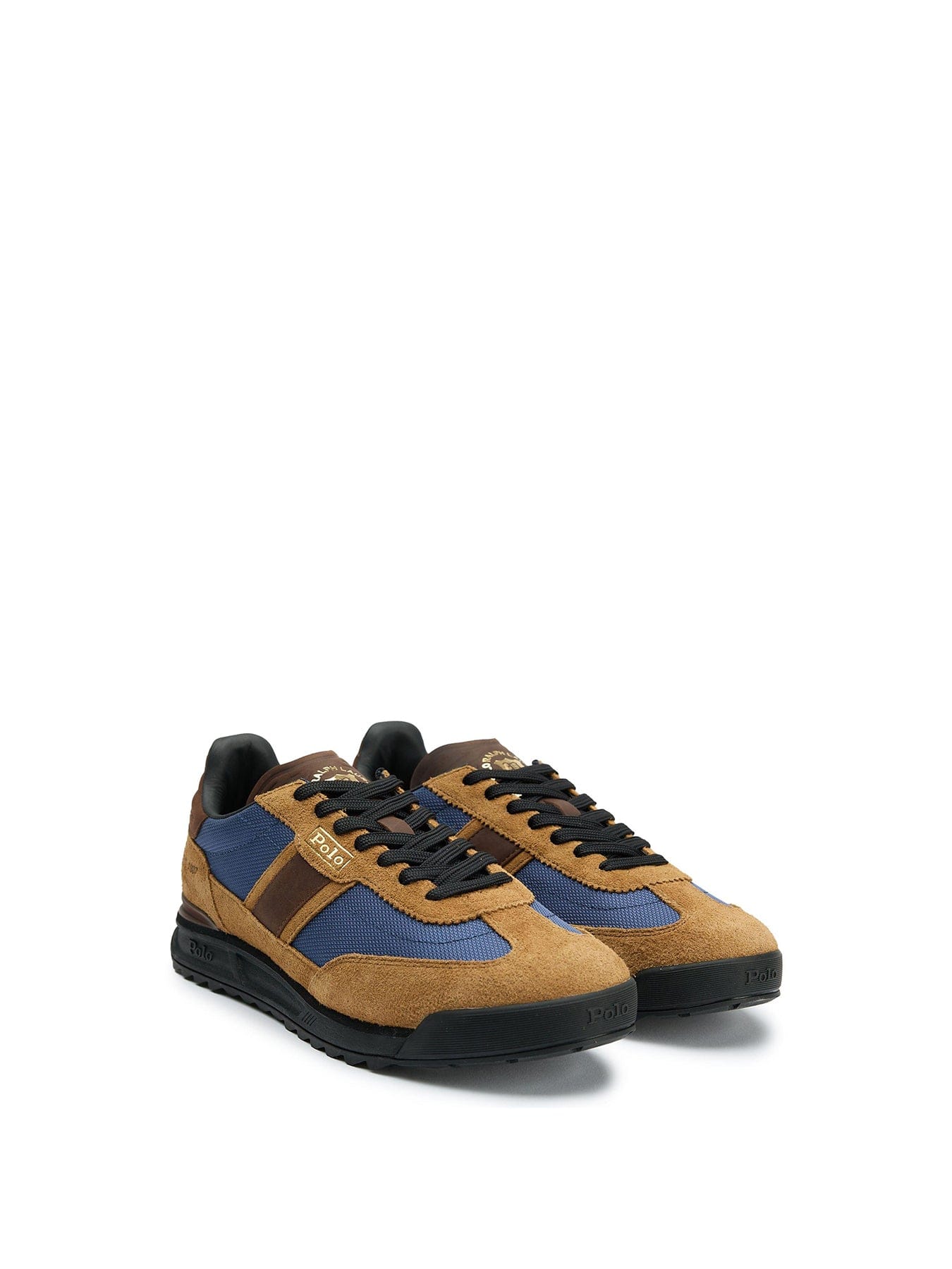 Polo Ralph Lauren Varick Nylon Trainers Tan