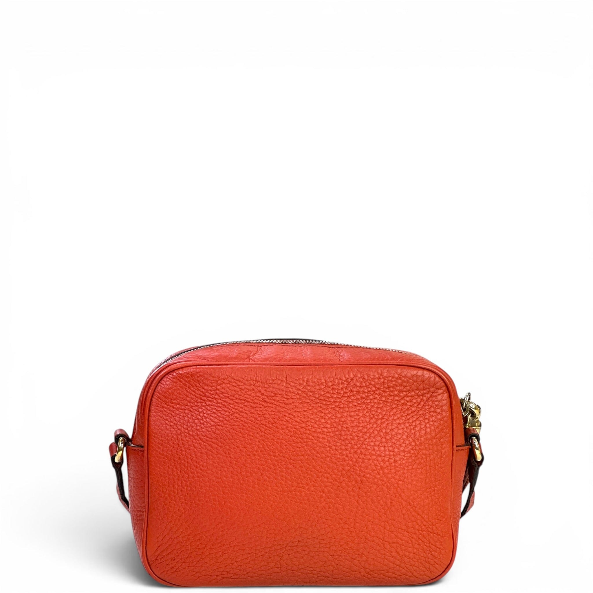 Gucci Soho Disco Bag Orange Pebbled Leather