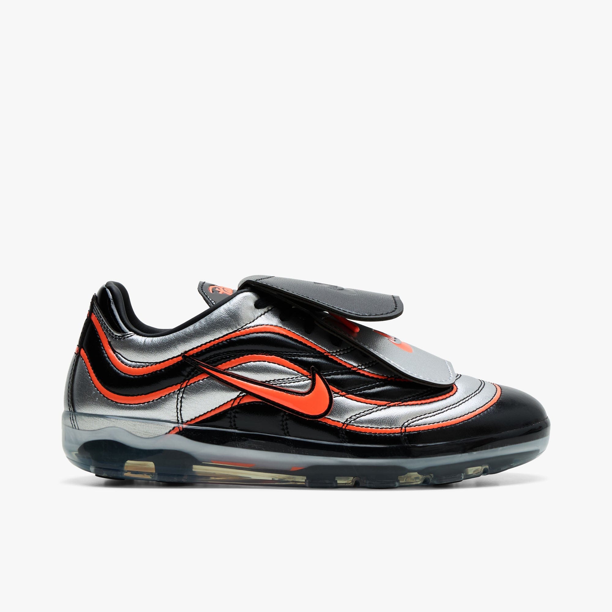 Nike x Netherlands x Patta Cryoshot Mercurial Vapor R9 Metallic Silver / Hyper Crimson - Black