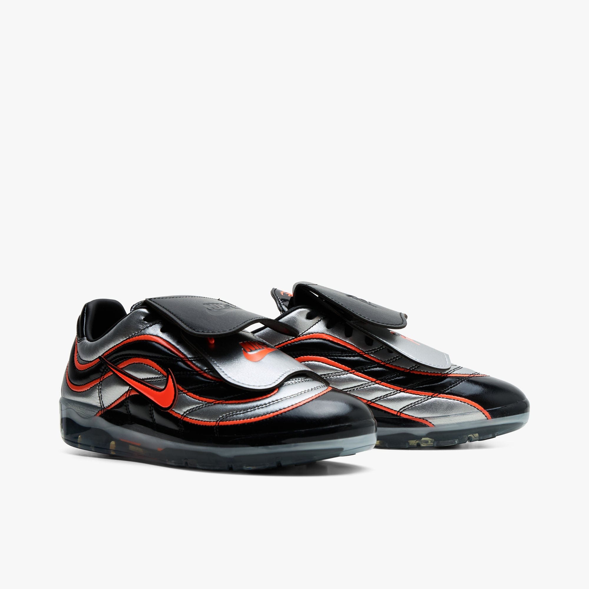 Nike x Netherlands x Patta Cryoshot Mercurial Vapor R9 Metallic Silver / Hyper Crimson - Black