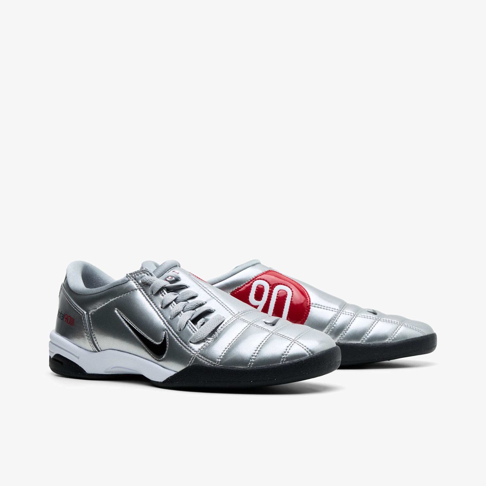 Nike Total 90 SP Metallic Silver / Black - University Red