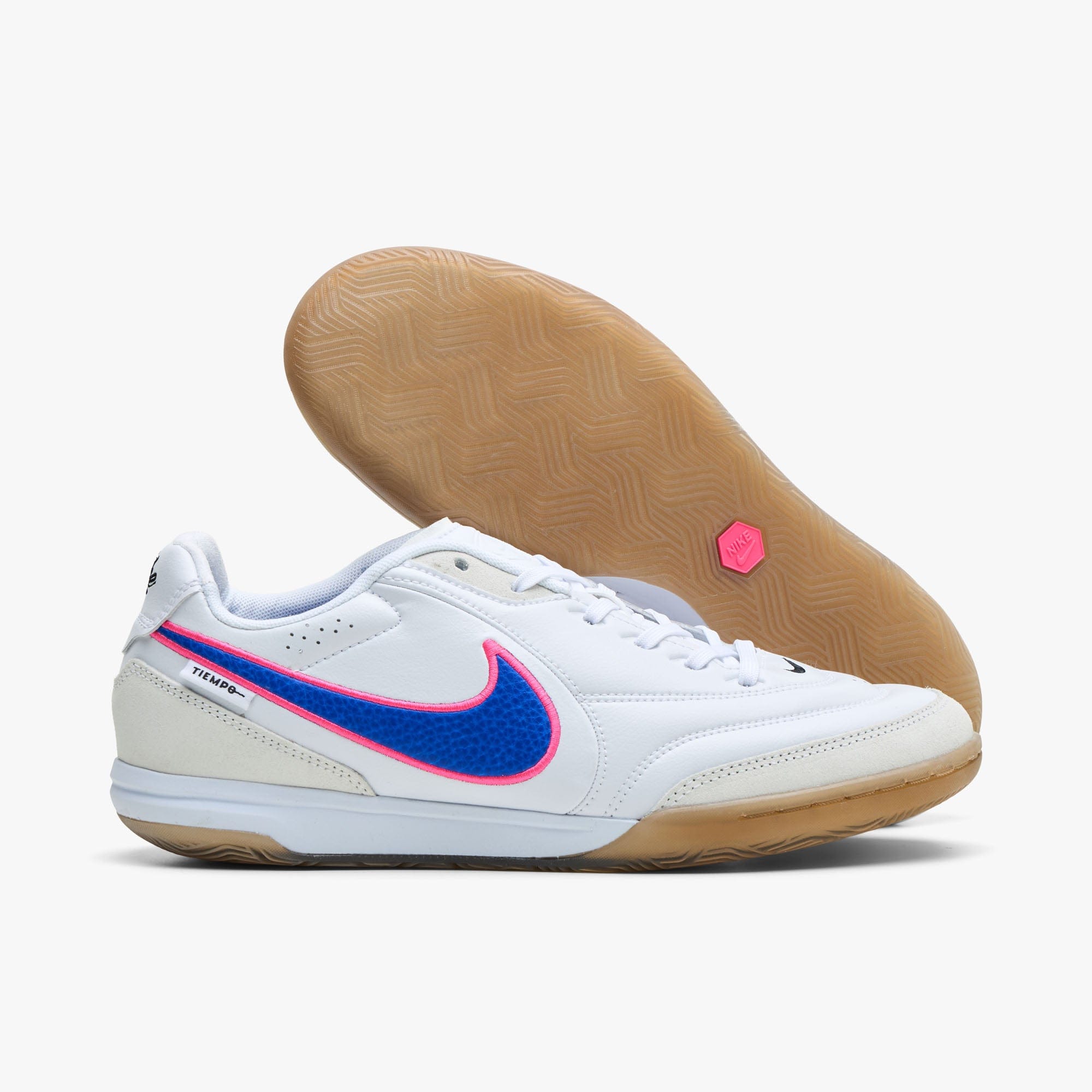 Nike Tiempo Streetgato White / Racer Blue - Pink Blast