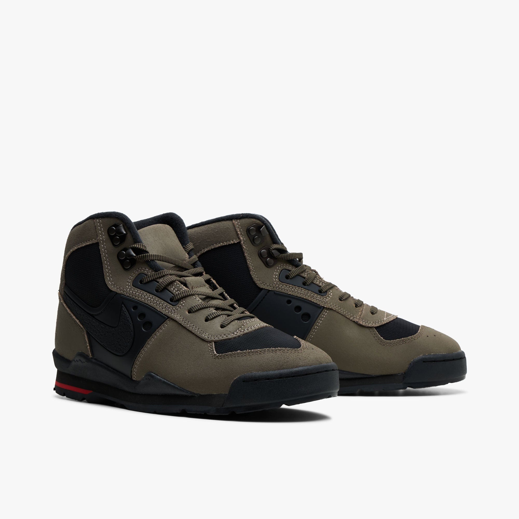 Nike Baltoro Olive Khaki / Black - University Red