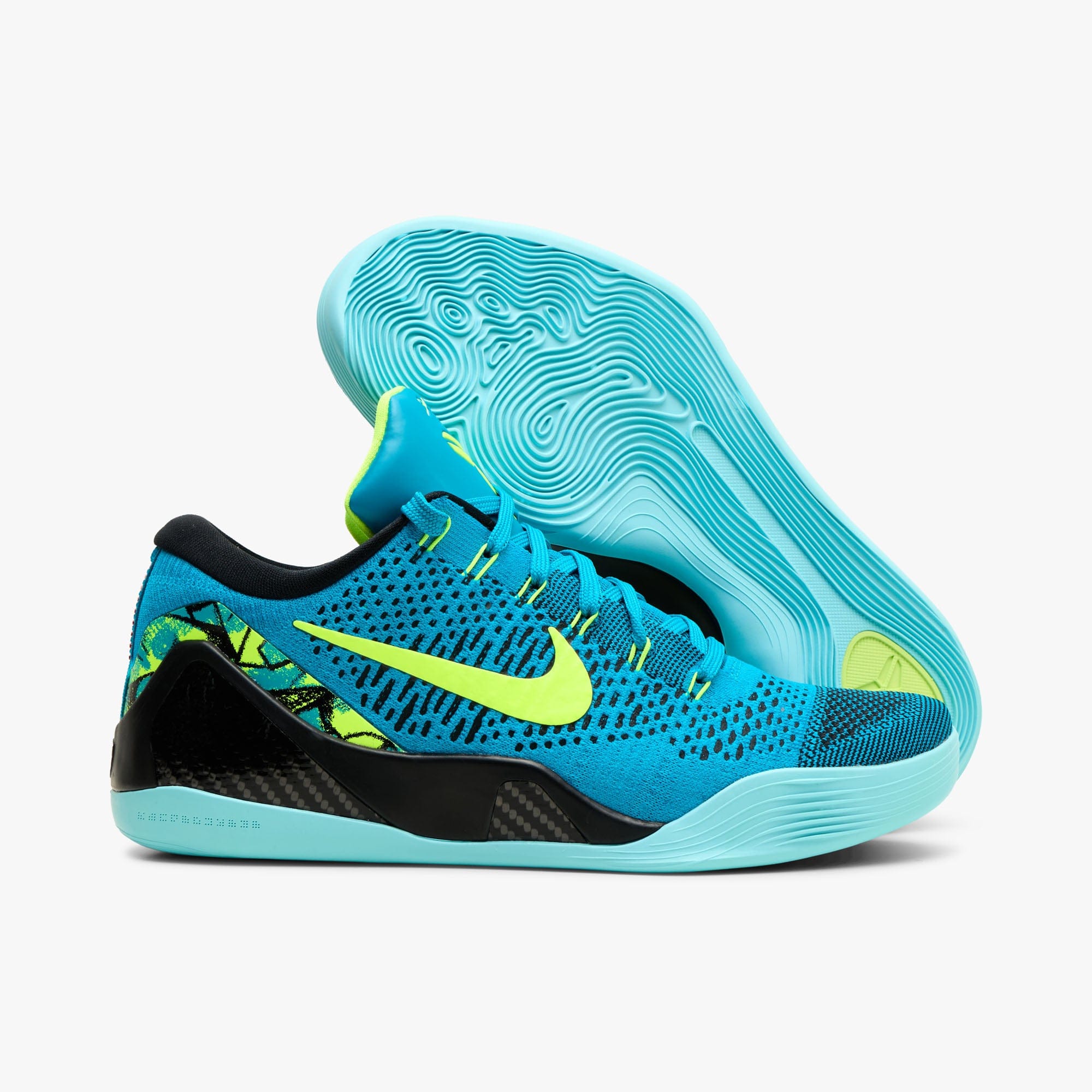 Nike Kobe IX Elite Low Protro Neo Turquoise / Volt