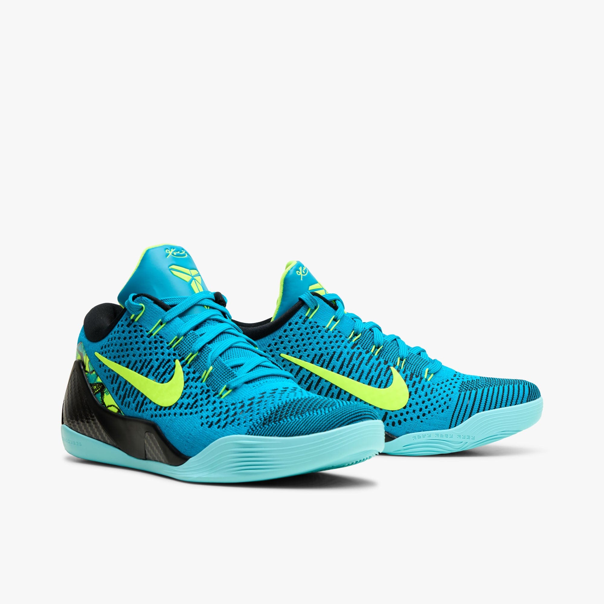 Nike Kobe IX Elite Low Protro Neo Turquoise / Volt