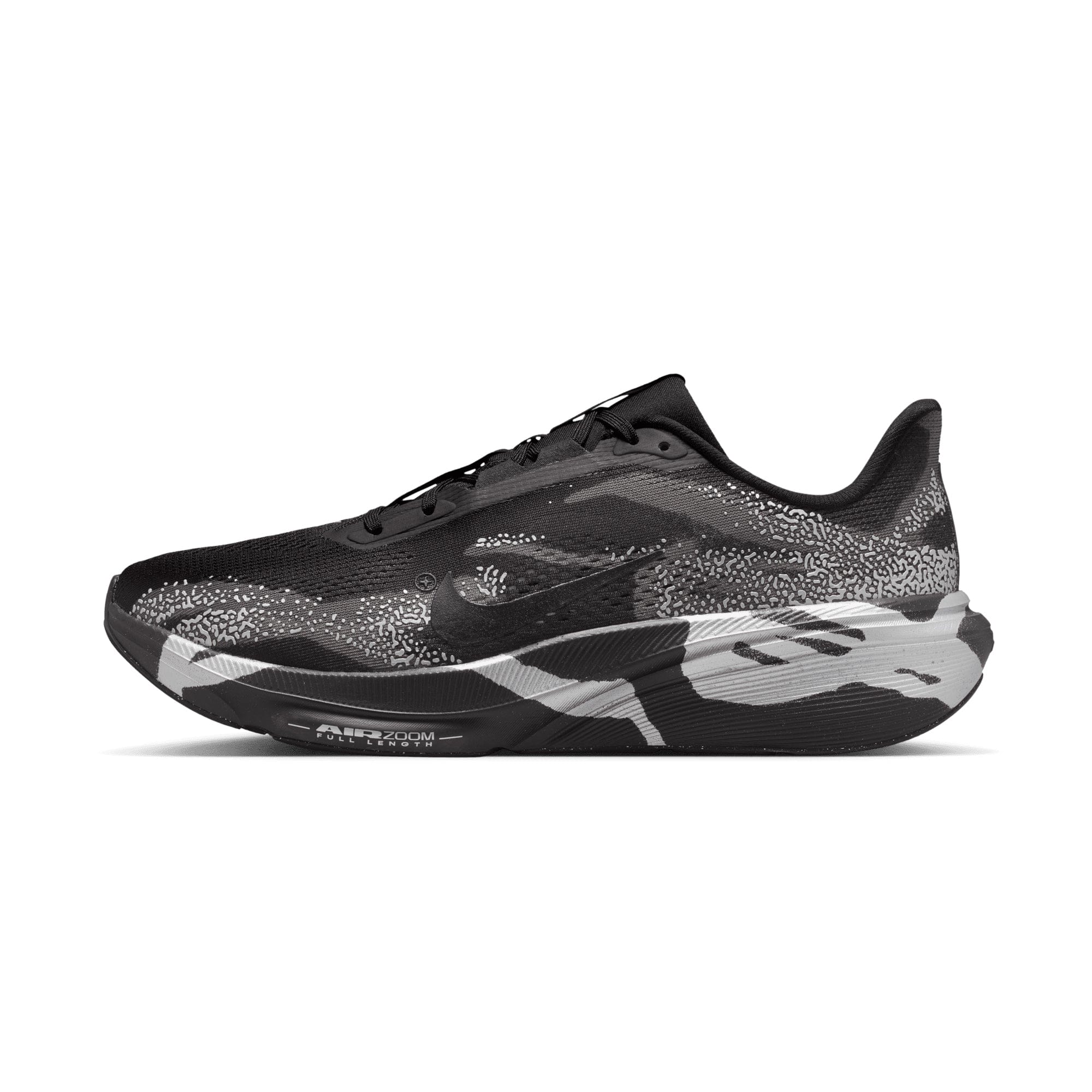 Nike Pegasus 42 BLACK/BLACK - MEDIUM ASH - METALLIC SILVER IQ3928 - 001