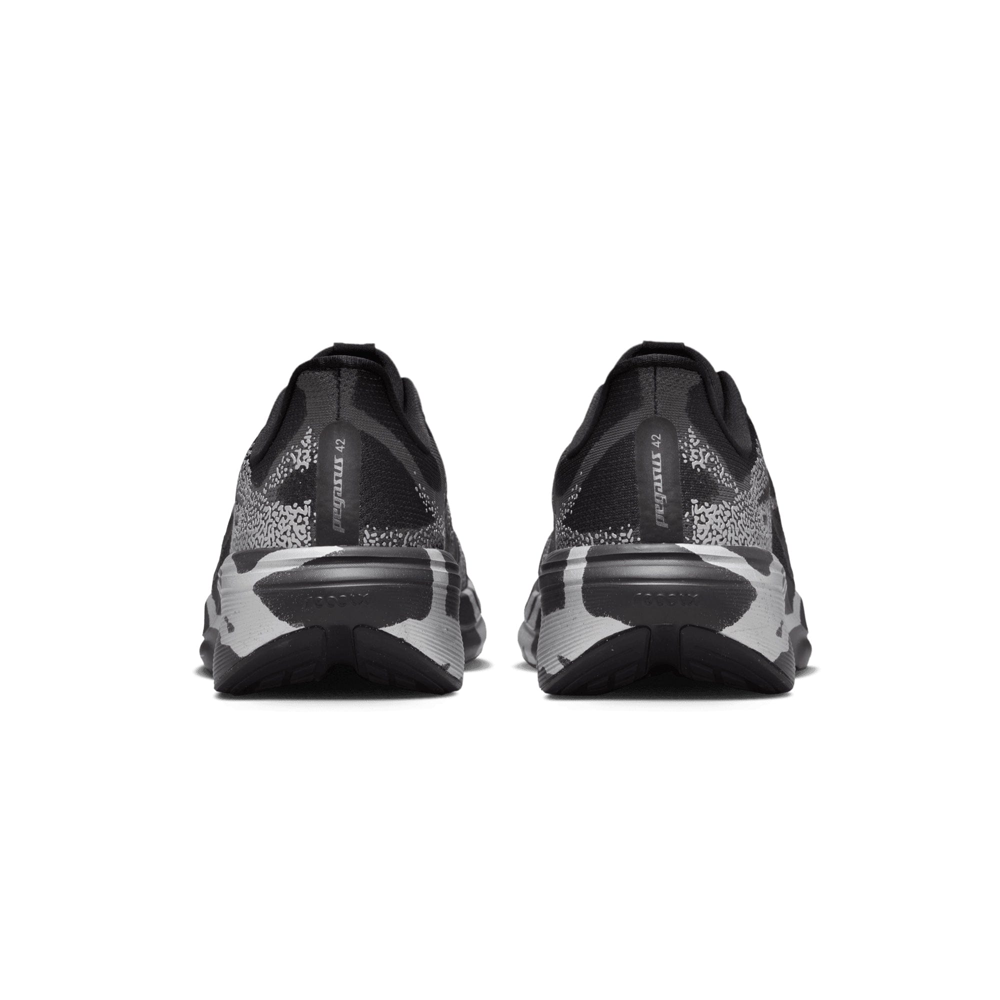 Nike Pegasus 42 BLACK/BLACK - MEDIUM ASH - METALLIC SILVER IQ3928 - 001