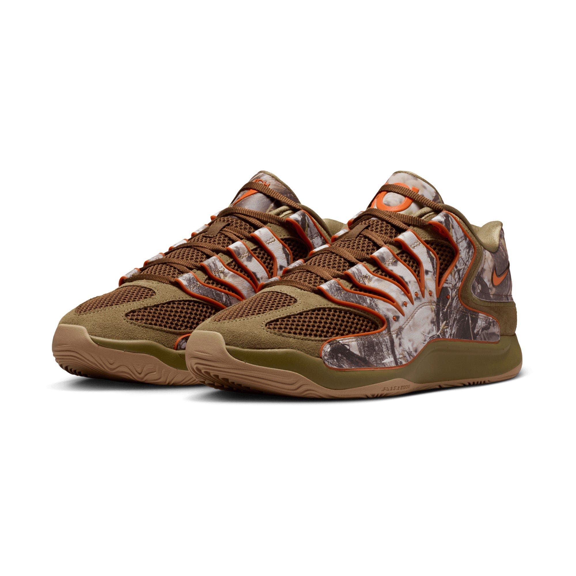 Nike KD 18 Per COYOTE/SAFETY ORANGE - MEDIUM BROWN IO7519 - 900