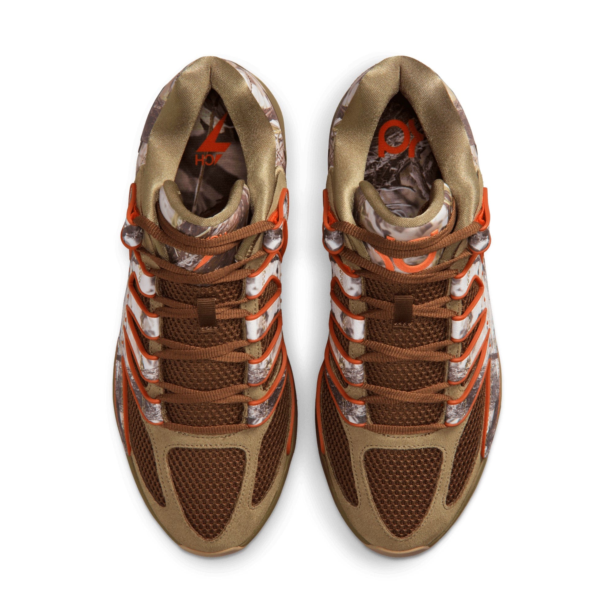 Nike KD 18 Per COYOTE/SAFETY ORANGE - MEDIUM BROWN IO7519 - 900