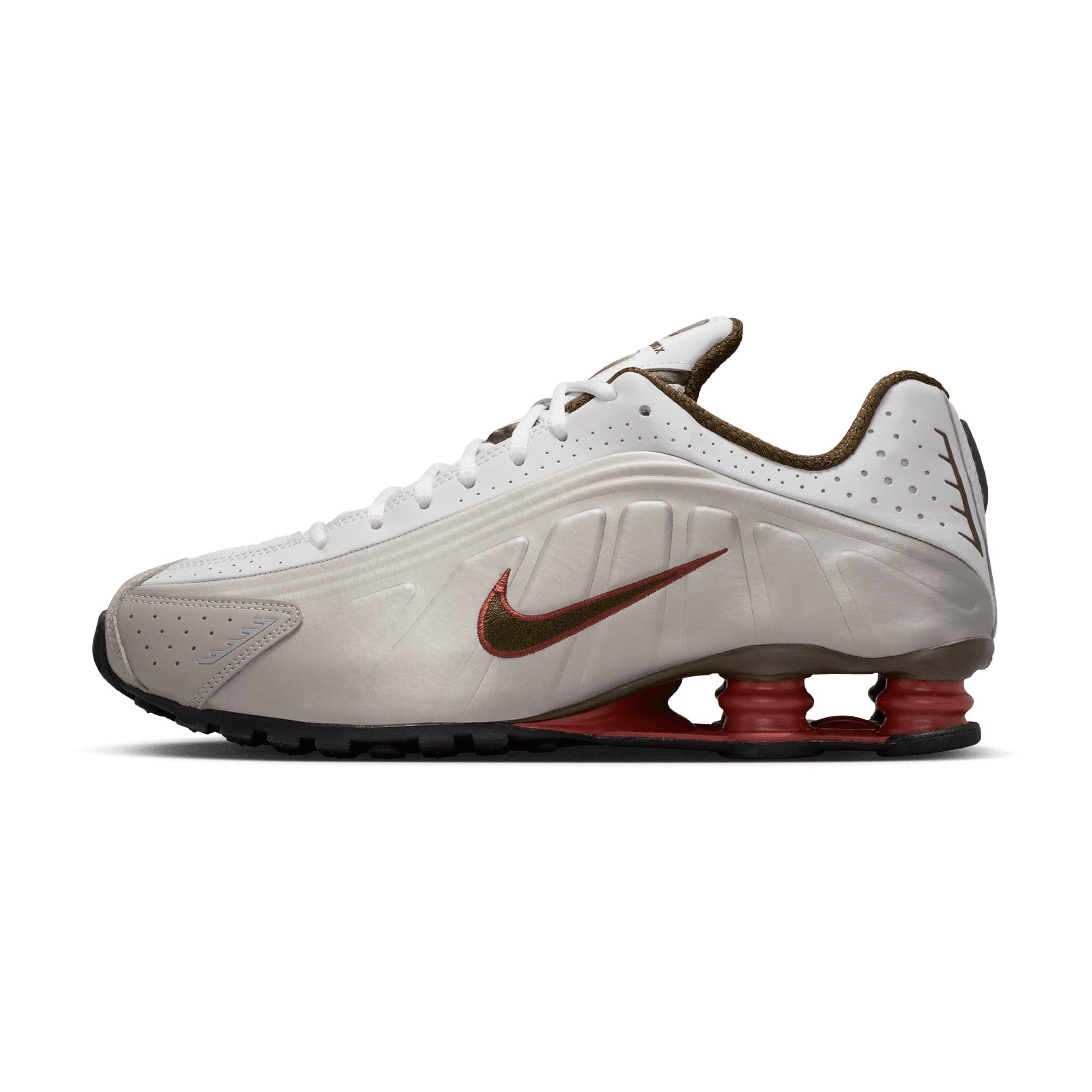Nike Shox R4 VAST GREY/DARK HAZEL - DUSTY PEACH HQ1988 - 010