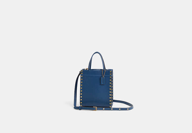 Coach Restored Mini Cashin Tote With Rivets