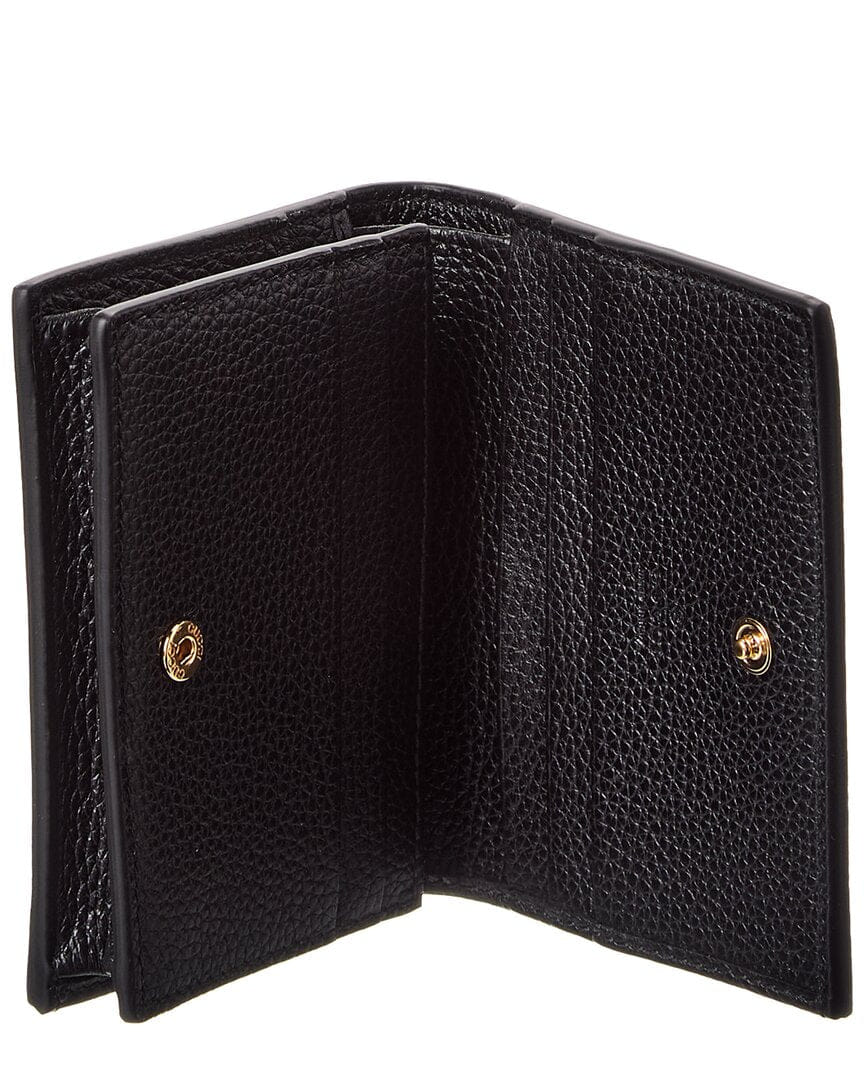Gucci Gg Marmont Gg Supreme Canvas & Leather Card Case