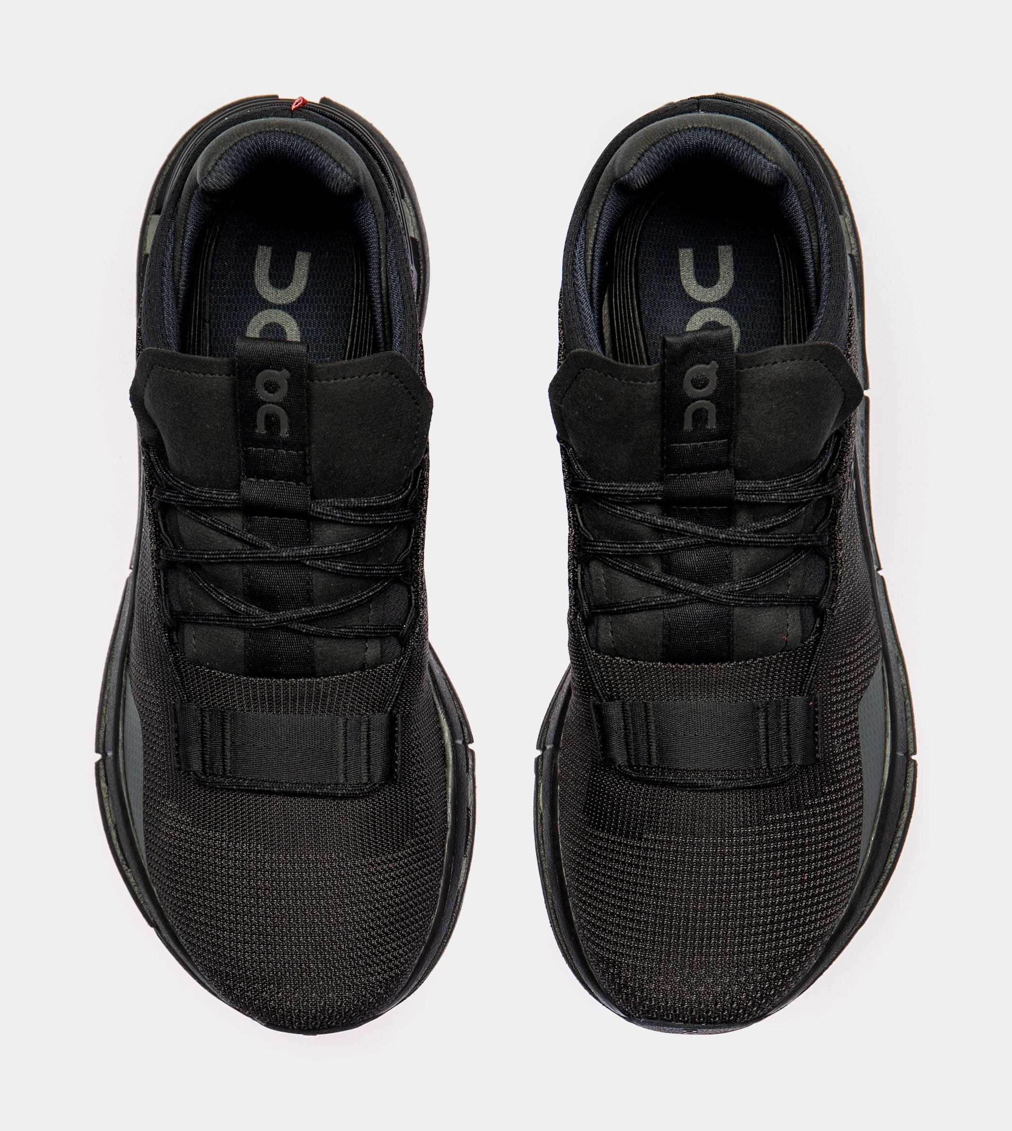 On Running Cloudnova Mens Running Shoes (Black/Eclipse)