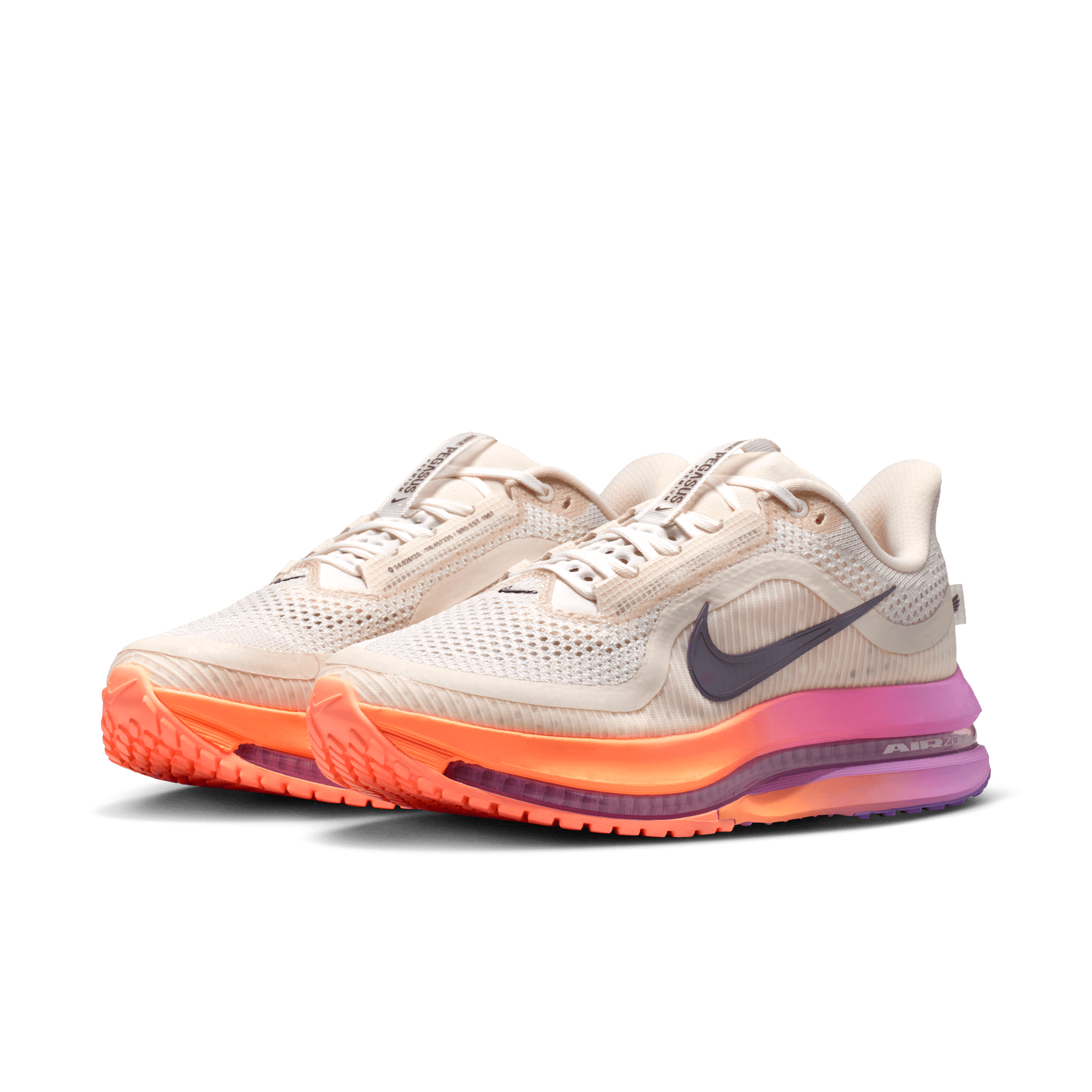 Nike WMNS PEGASUS PREMIUM - CHALK / TATTOO / ORANGE PULSE