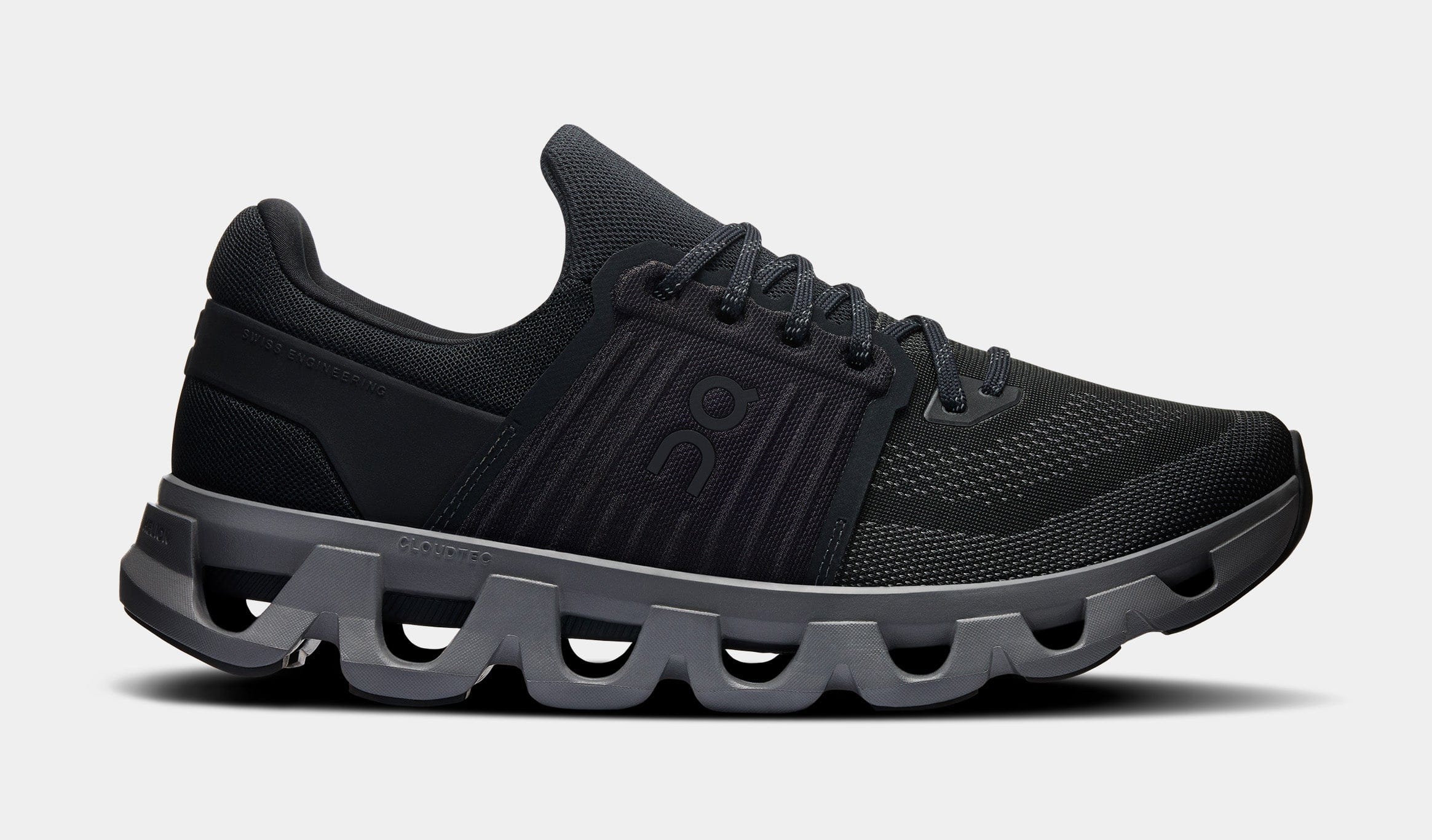On Running Cloudswift 4 AD Mens Running Shoes (Black/Rock)
