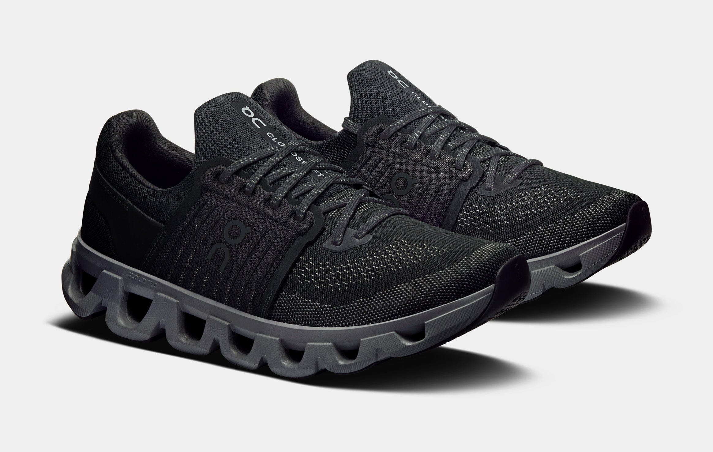 On Running Cloudswift 4 AD Mens Running Shoes (Black/Rock)