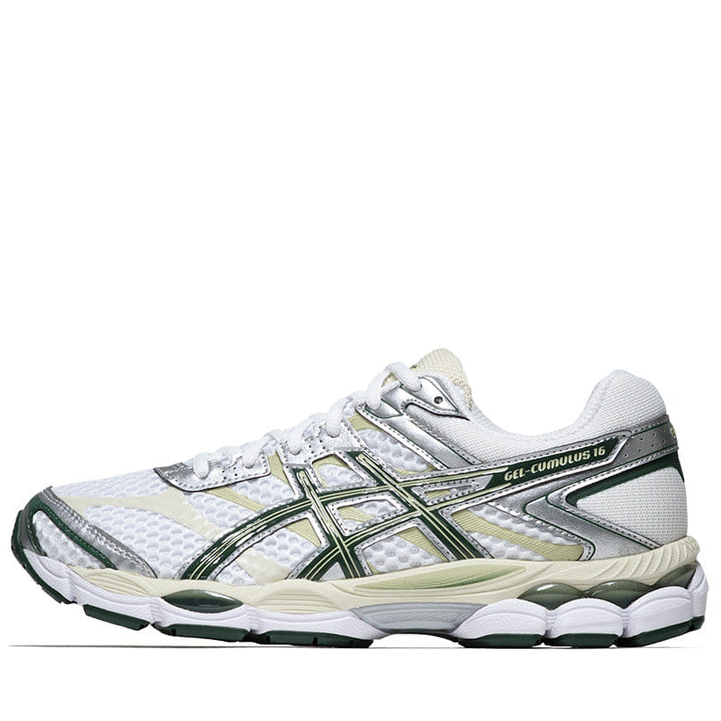 ASICS Gel - Cumulus 16 - White/Forest Night