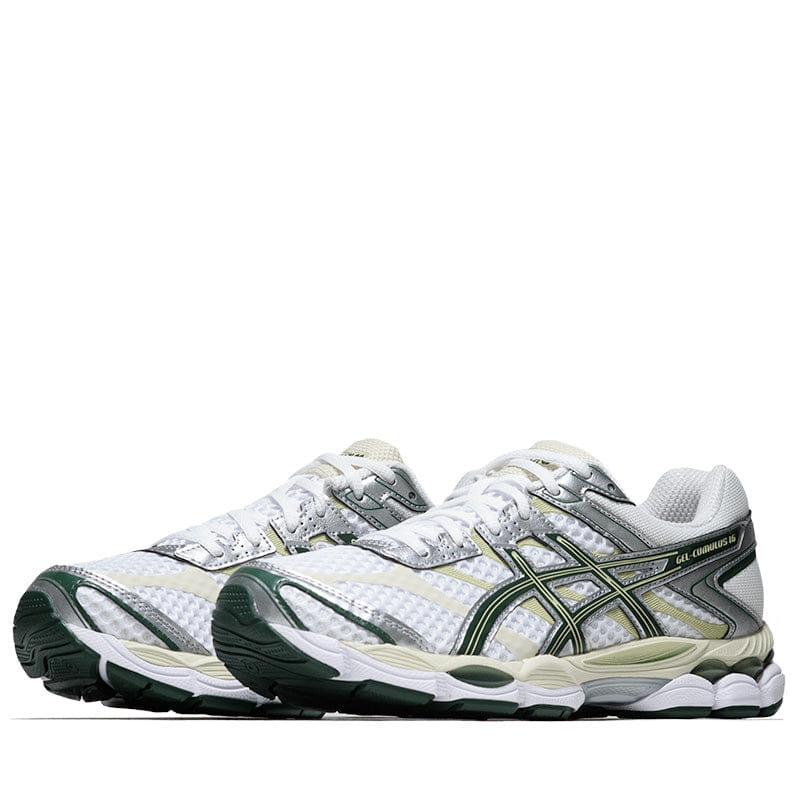 ASICS Gel - Cumulus 16 - White/Forest Night
