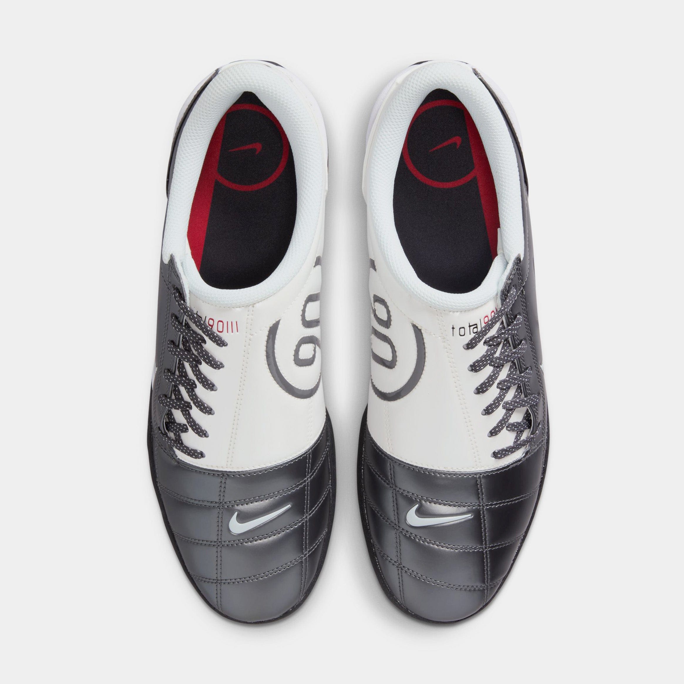 Nike Total 90 Mens Lifestyle Shoes (Light Graphite/Metallic Summit/White/White/Black)