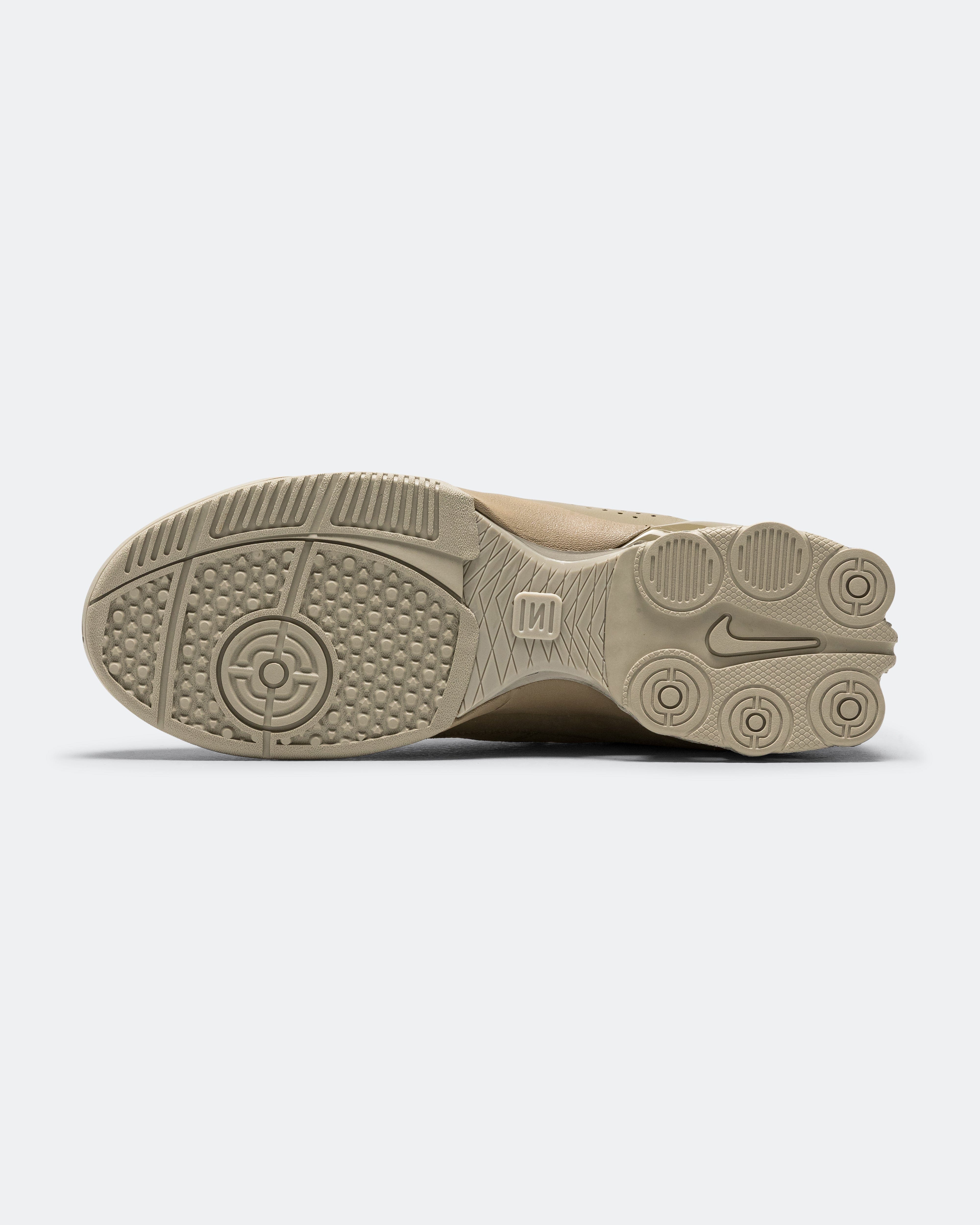 Nike Womens T90 Shox Magia - Neutral Olive/Metallic Silver