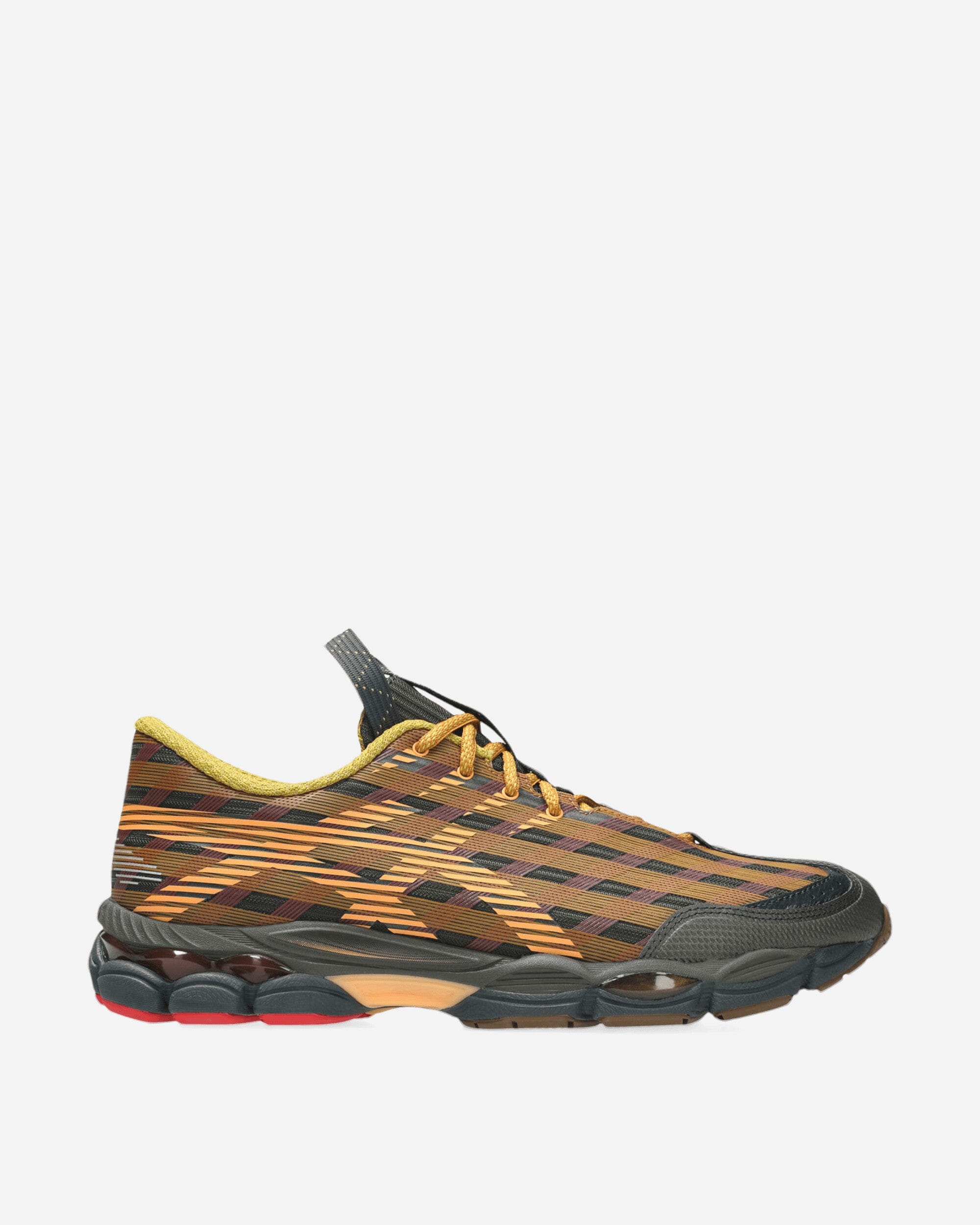 ASICS US8 - S GEL - SJ33 Sneakers Black Coffee / Orange Lily