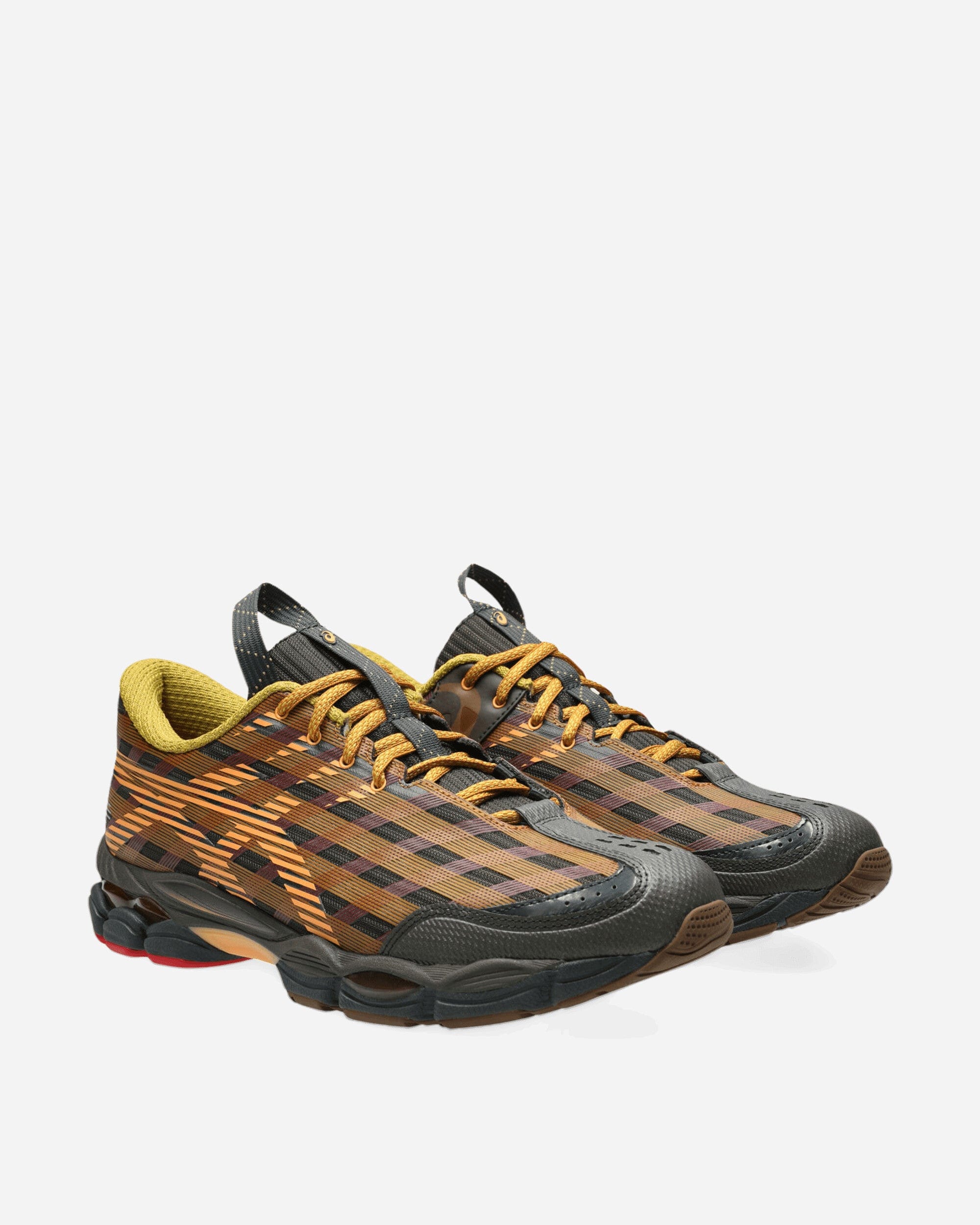 ASICS US8 - S GEL - SJ33 Sneakers Black Coffee / Orange Lily