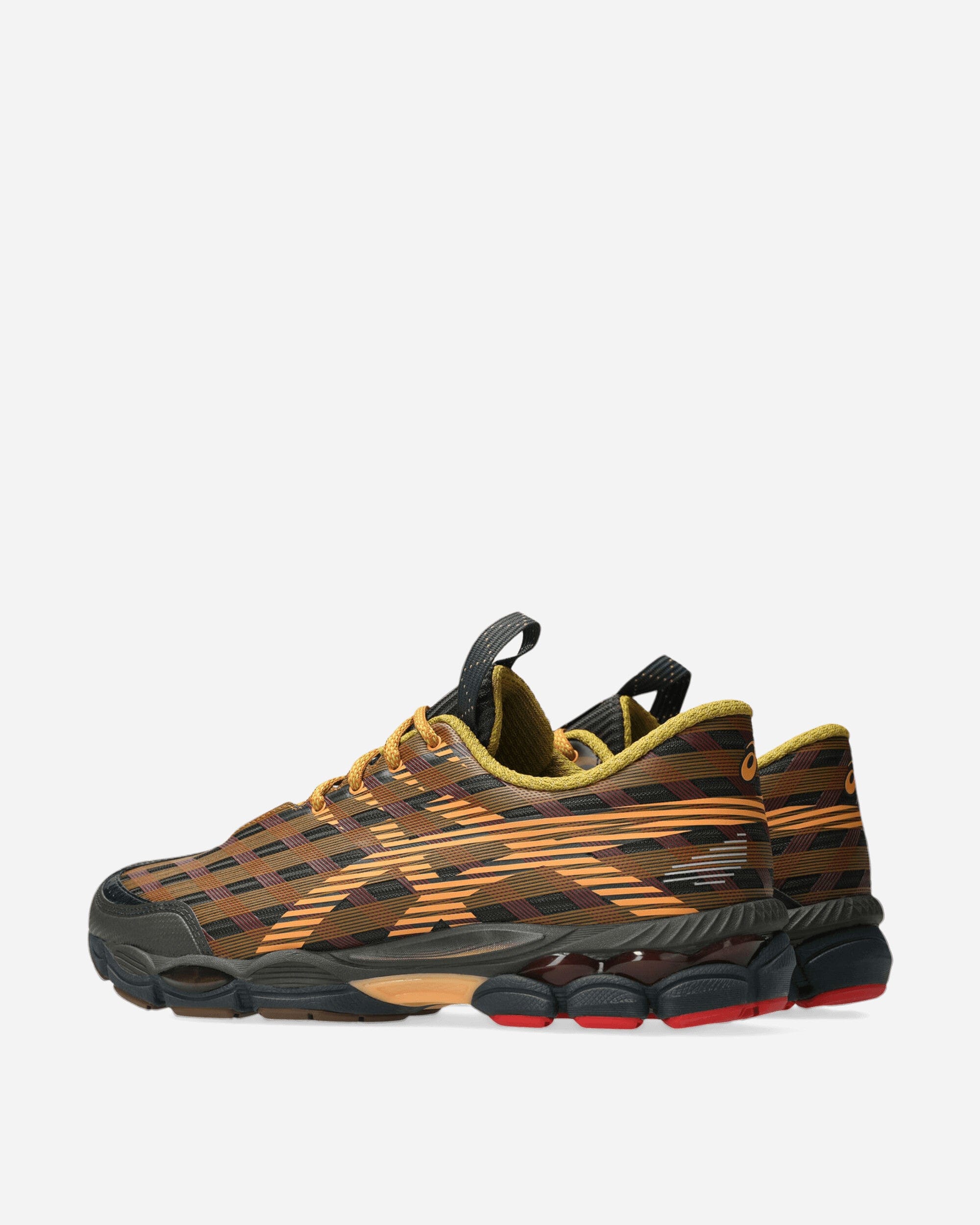 ASICS US8 - S GEL - SJ33 Sneakers Black Coffee / Orange Lily