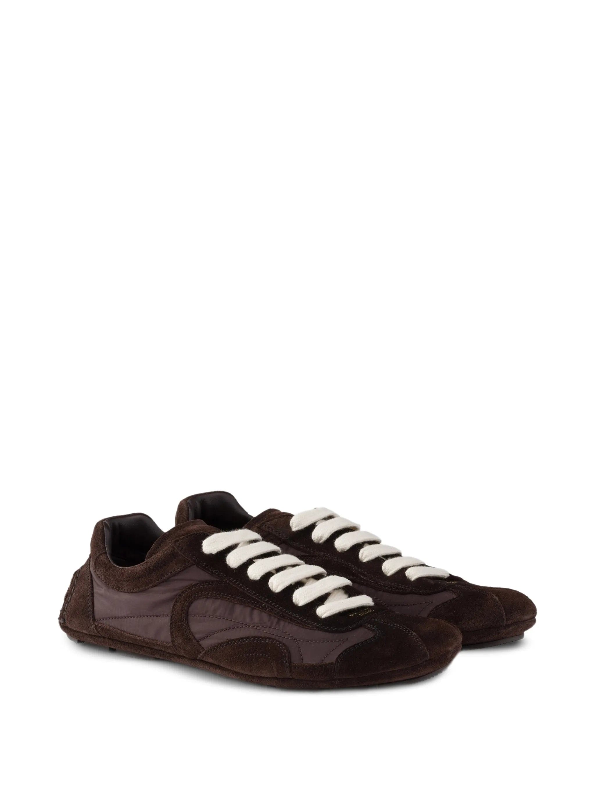 Prada Montecarlo Re - edition 2005 suede and Re - nylon sneakers