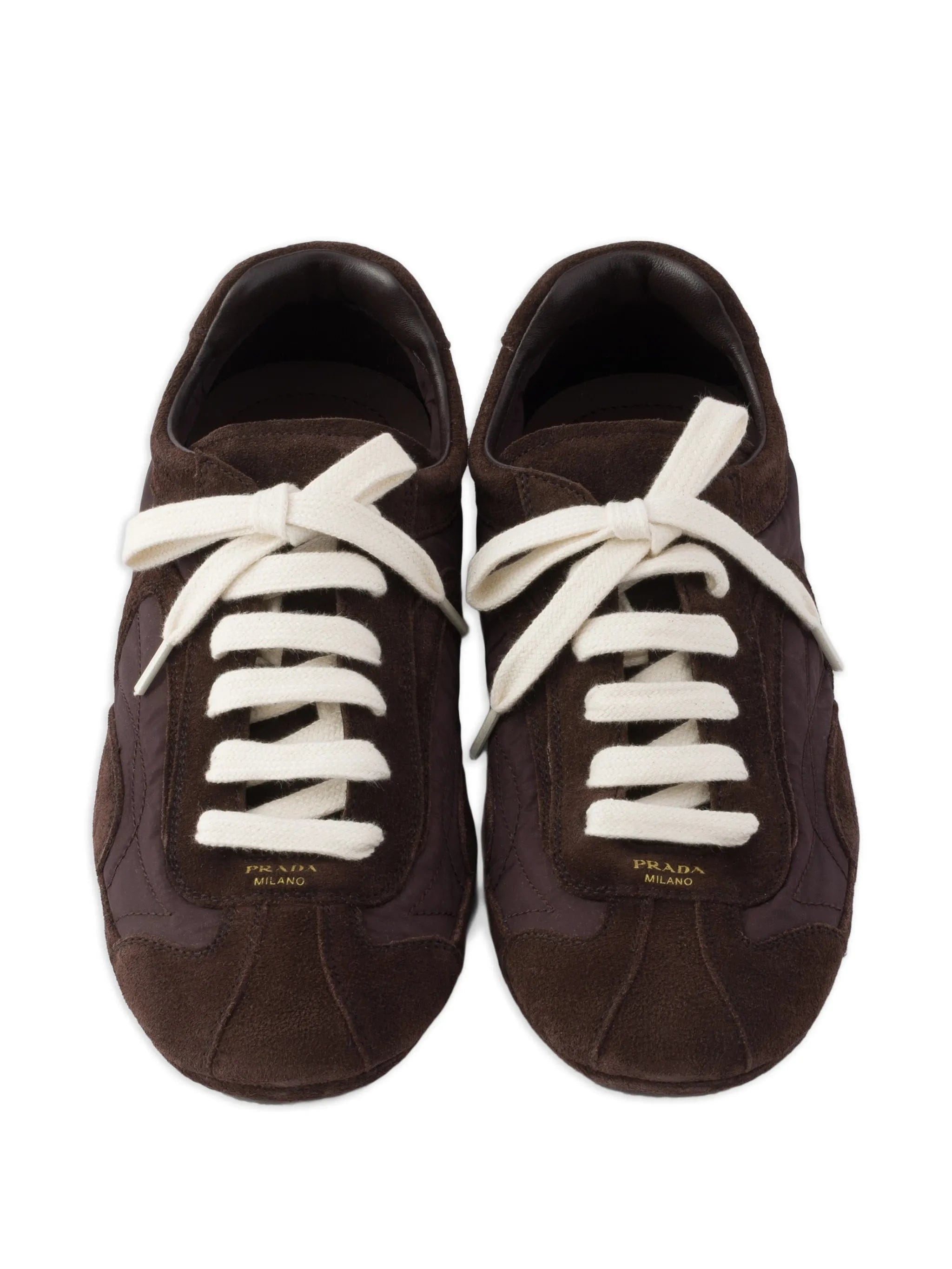 Prada Montecarlo Re - edition 2005 suede and Re - nylon sneakers