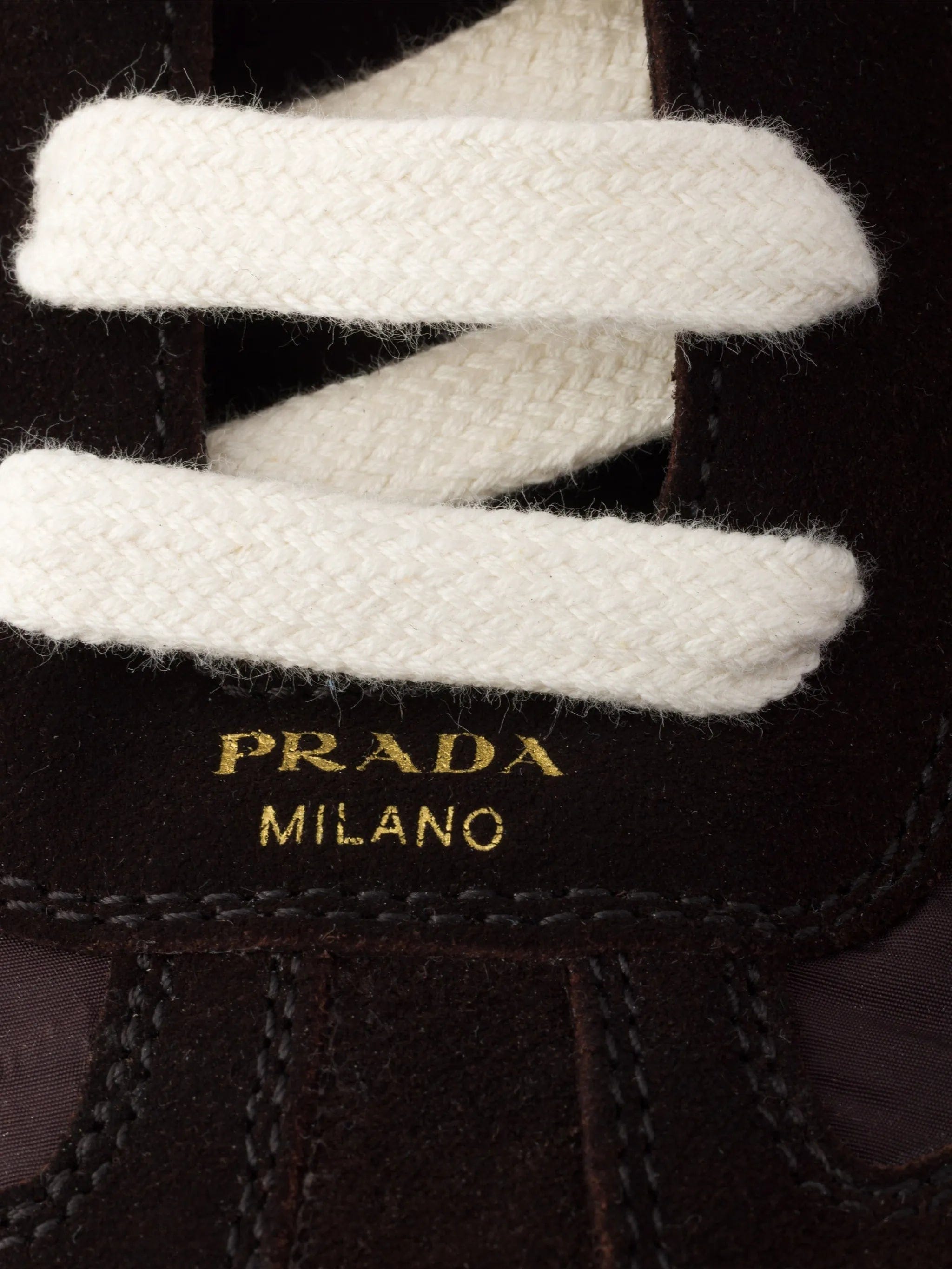 Prada Montecarlo Re - edition 2005 suede and Re - nylon sneakers