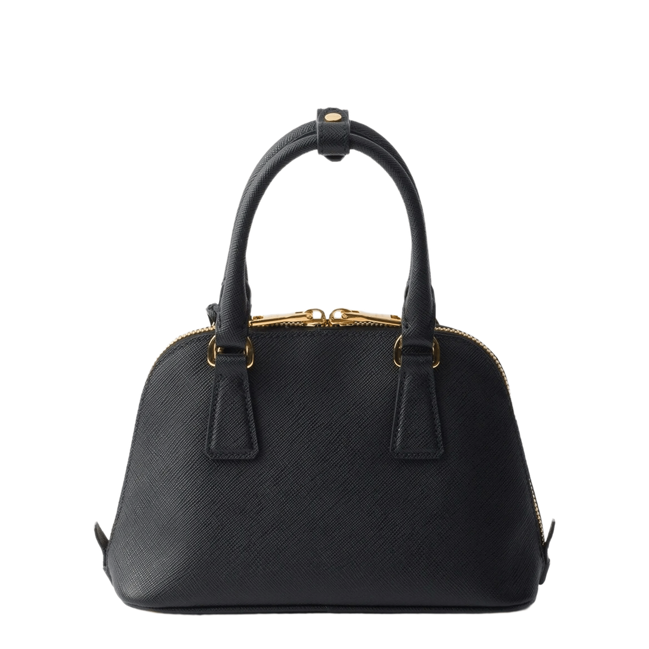 Prada Promenade Mini Calfskin Handbag - Black