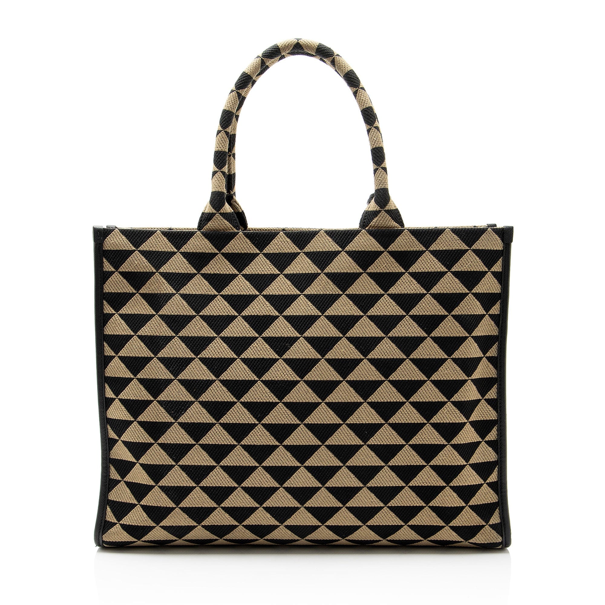 Prada Jacquard Symbole Large Tote