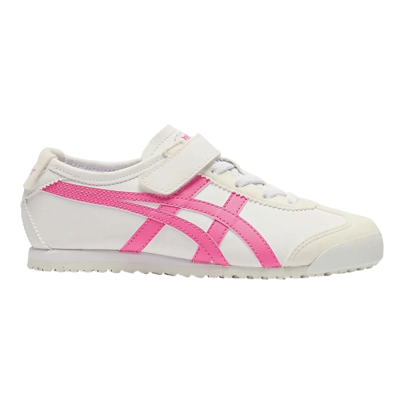 Onitsuka Tiger Mexico 66 – White / Dragon Fruit (PS – Pre - School)