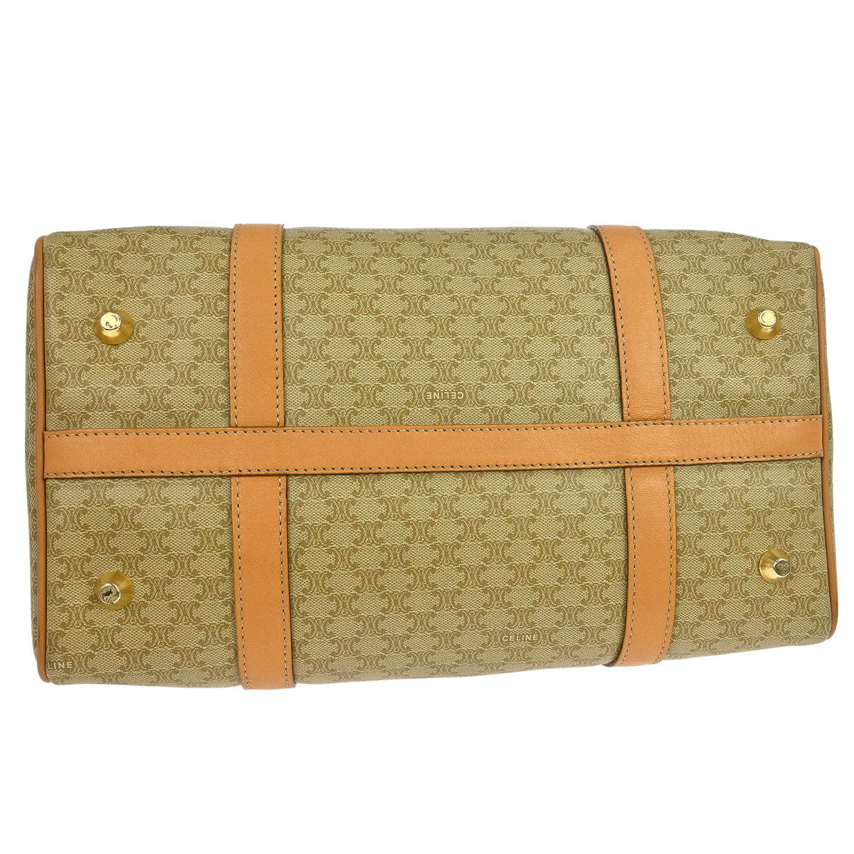Celine Beige Macadam Handbag