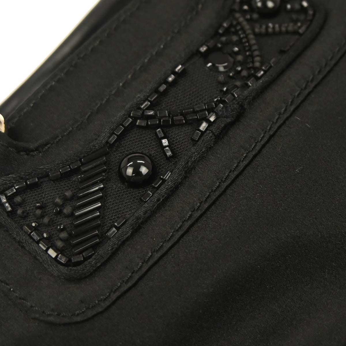 Celine Black Satin Boogie Bag Handbag