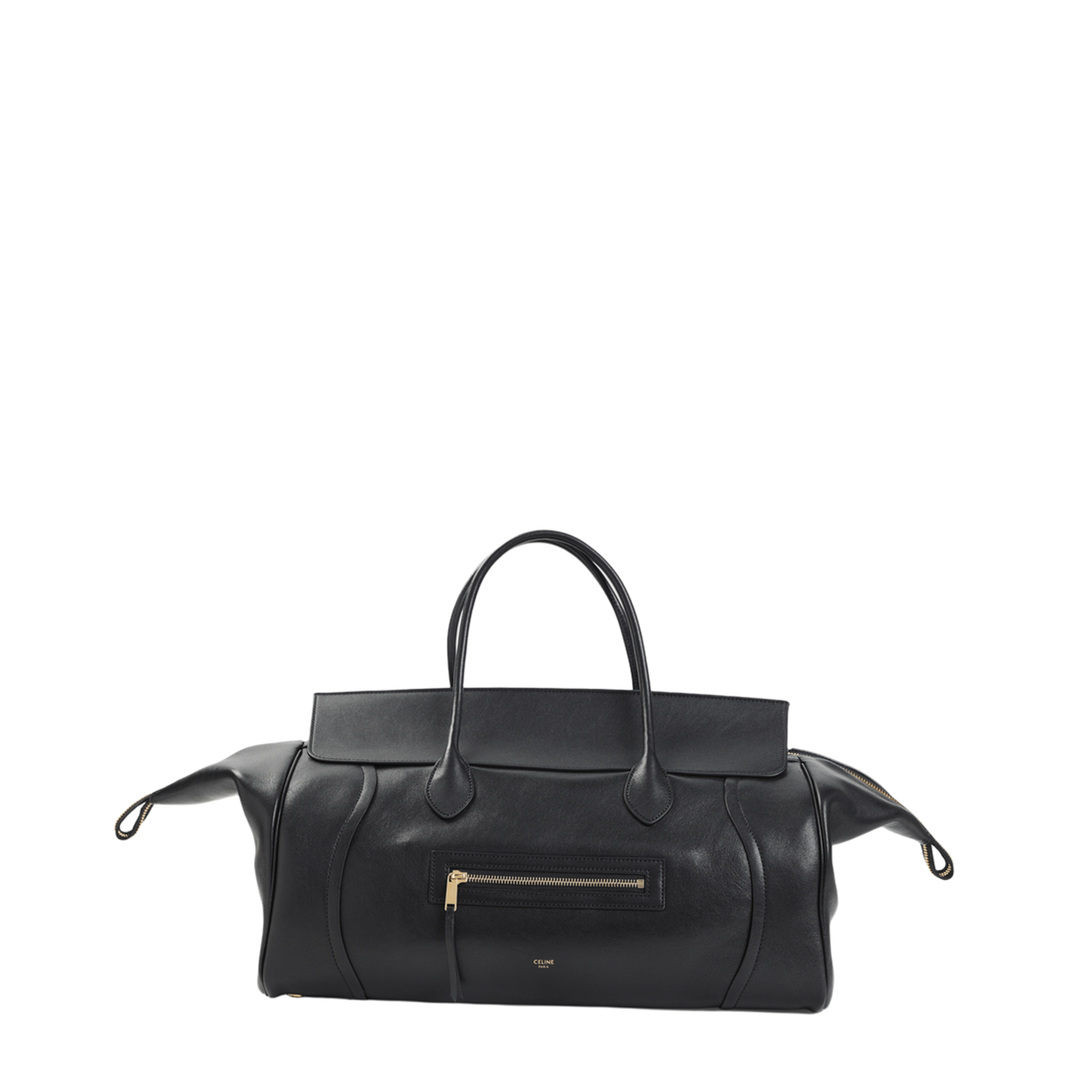 Celine Luggage Lambskin Handbag - Soft Tan