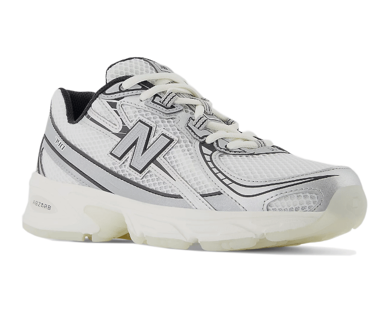 New Balance Mens New Balance 740 (White/Reflective Silver)