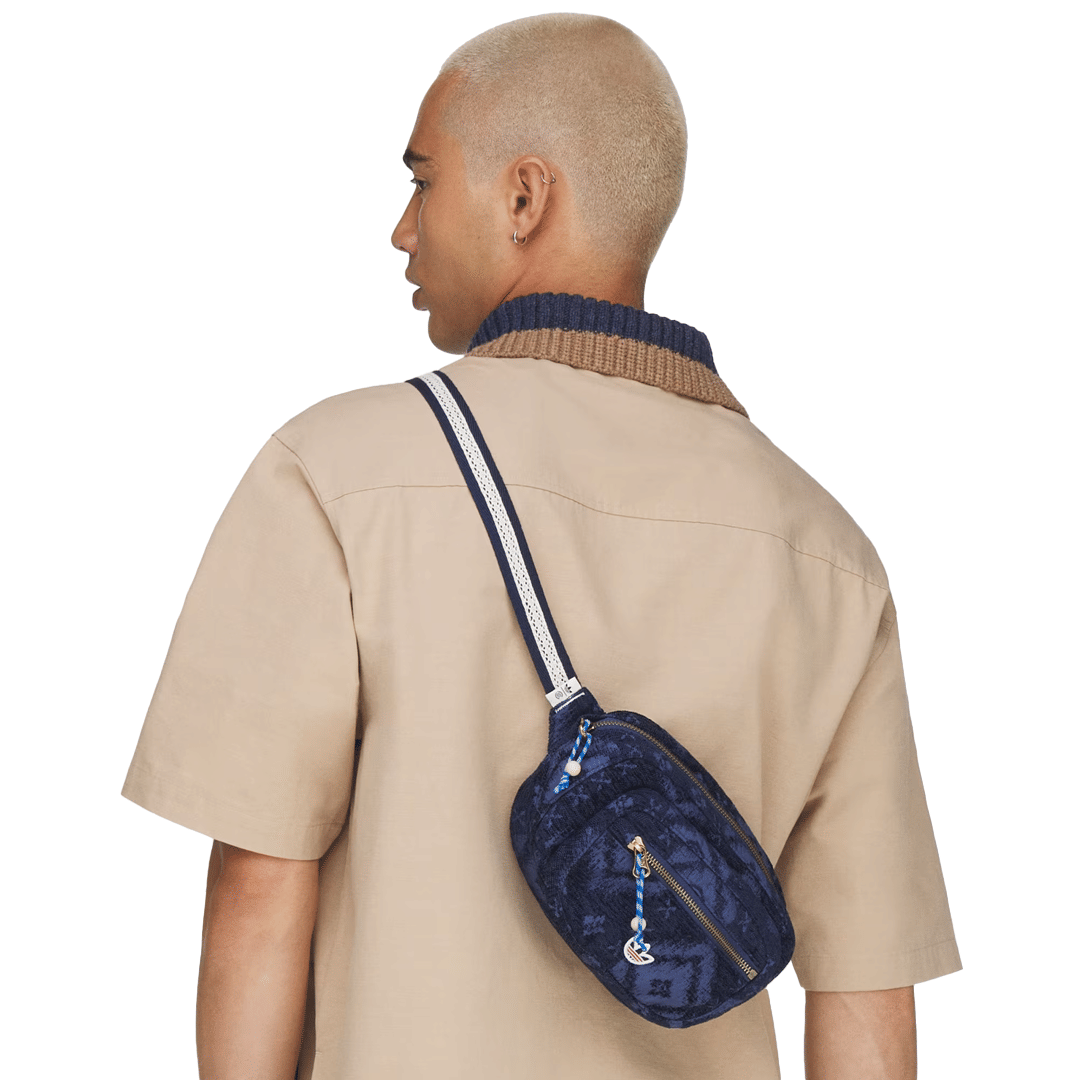 adidas EDISON CHEN x ADIDAS CLOT WAIST HIP BAG NIGHT INDIGO