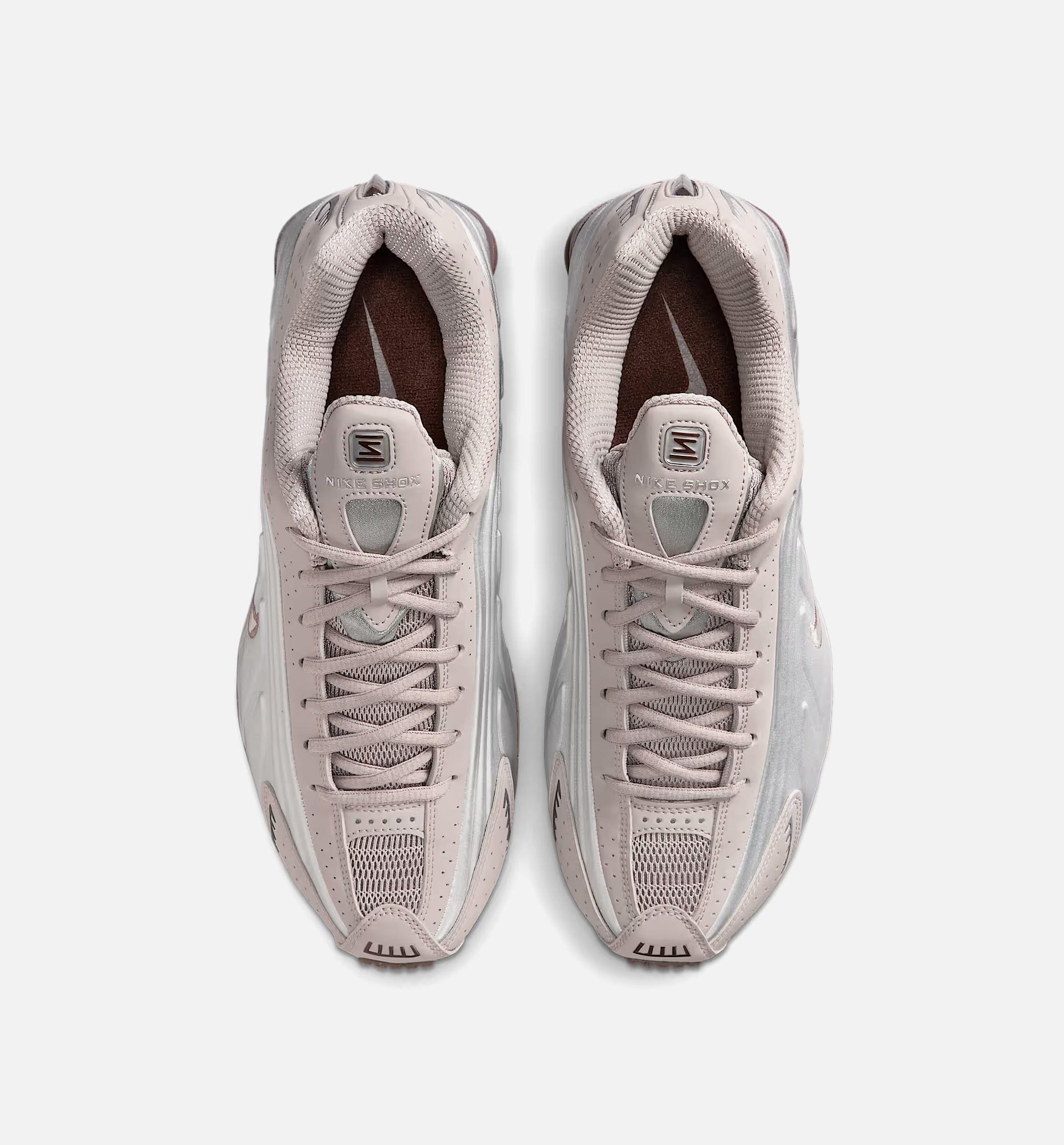 Nike Shox R4 Mens Lifestyle Shoe - Cave Stone/College Grey/Baroque Brown/Cave Stone