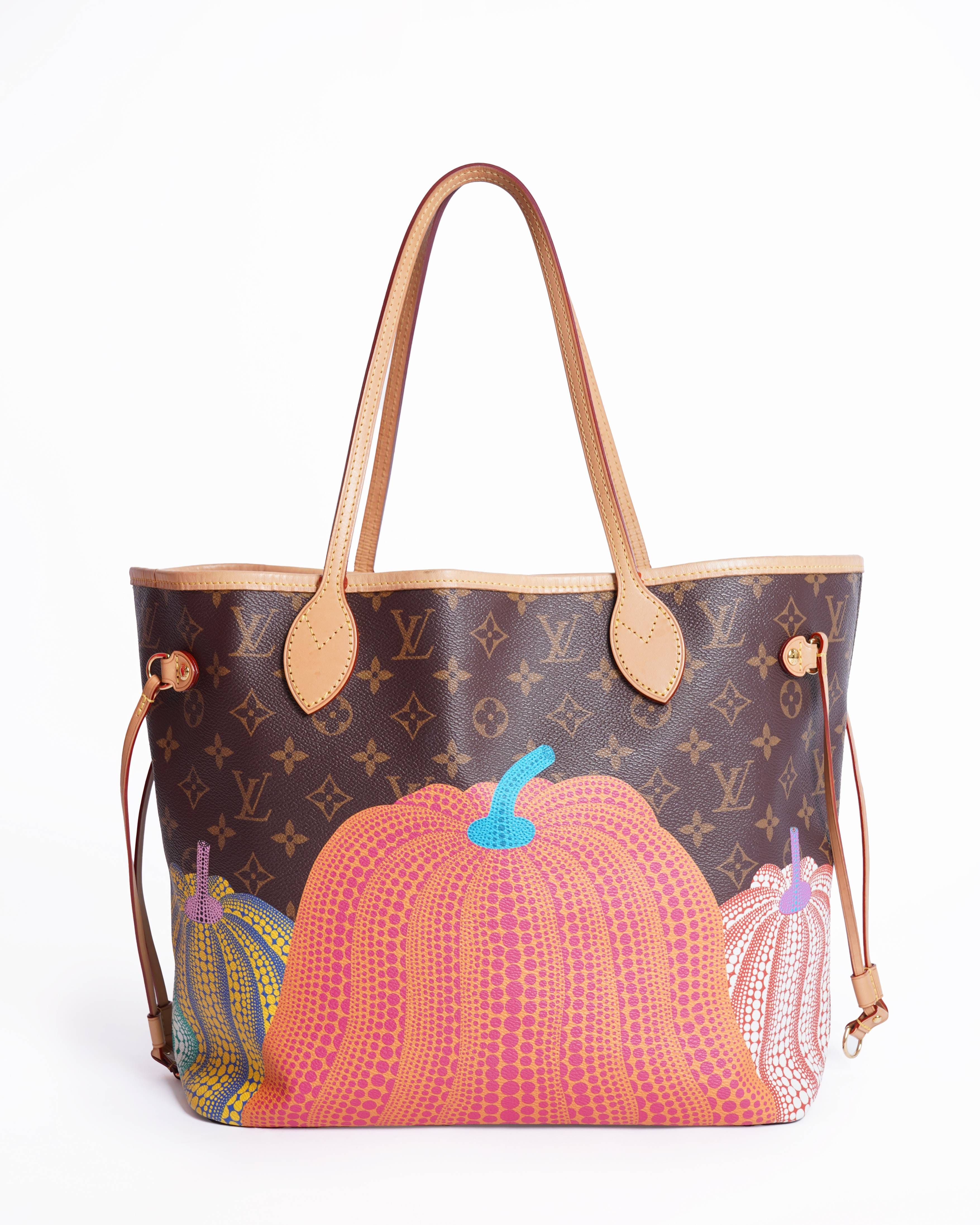 Louis Vuitton New Louis Vuitton x Yayoi kusama neverfull tote bag