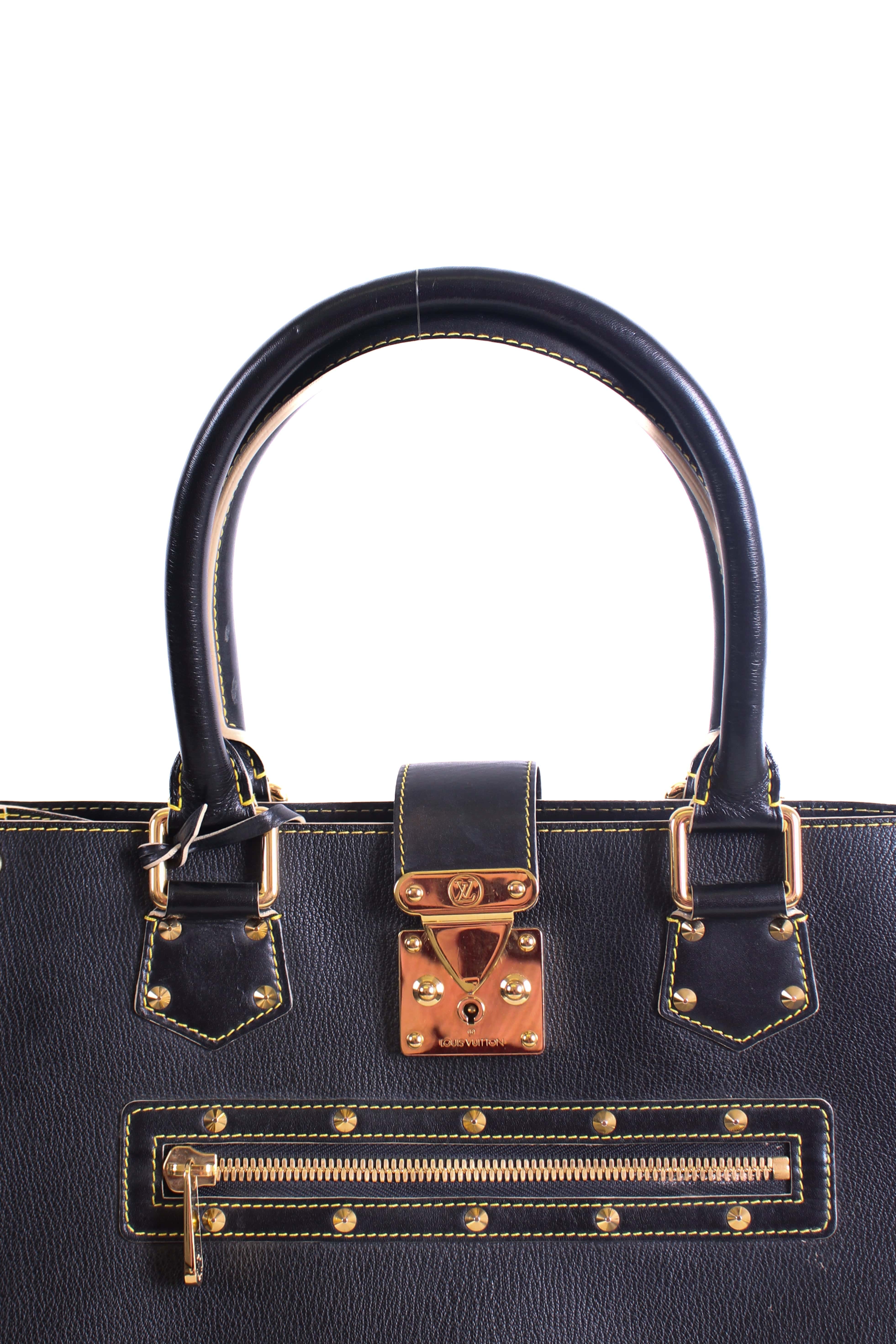 Louis Vuitton Suhali Le Fabuleux Tote Bag Black