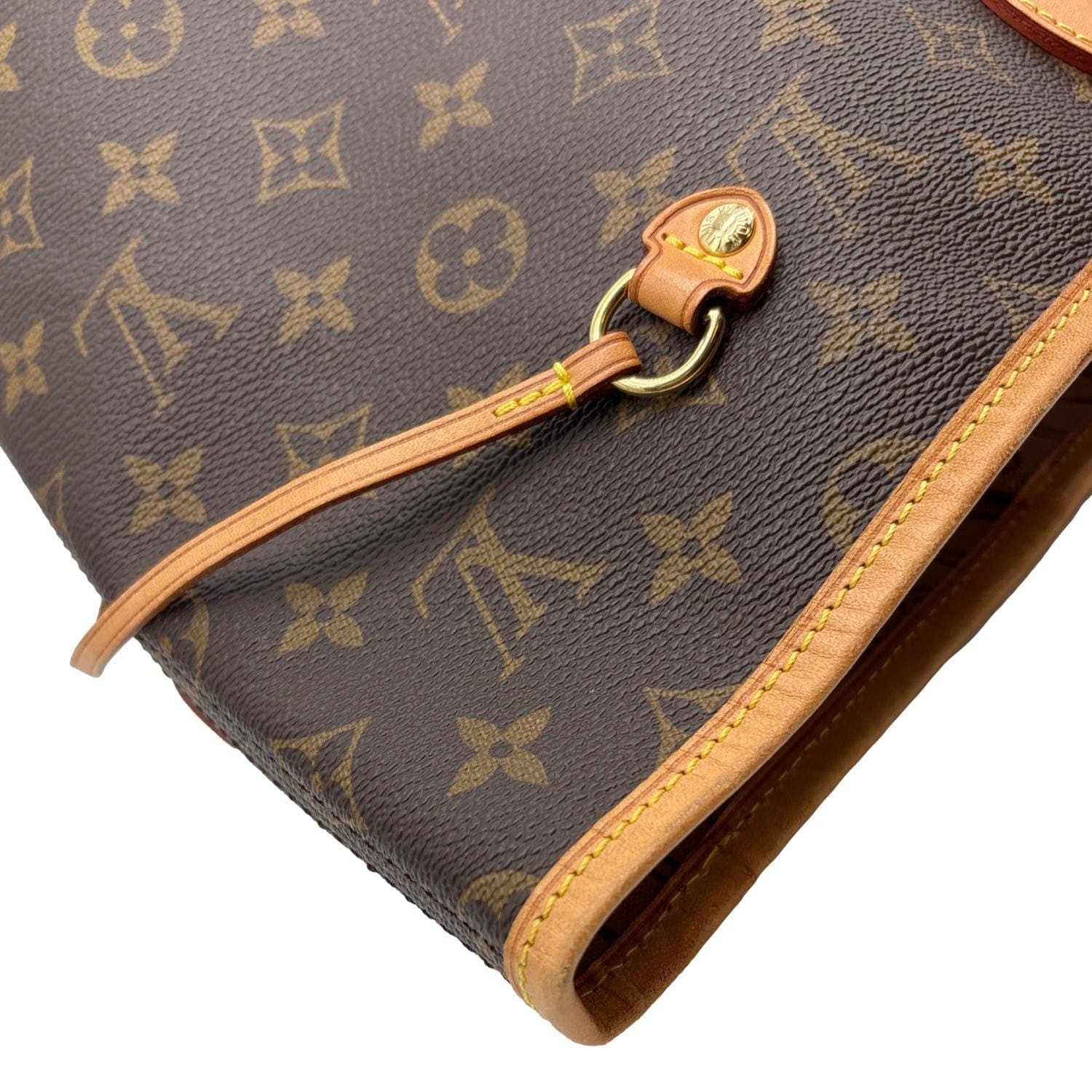 LOUIS VUITTON Neverfull GM Monogram Canvas Tote Bag Brown