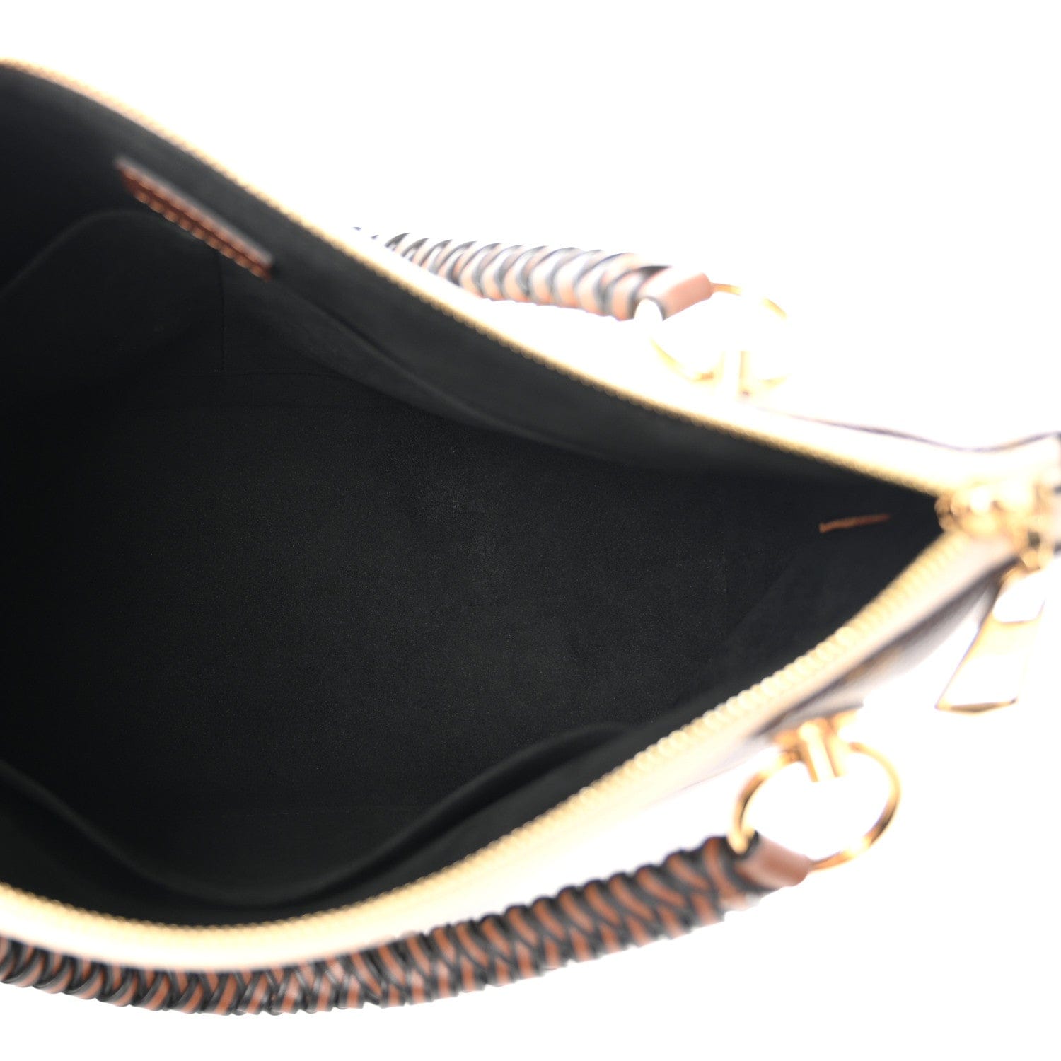 Louis Vuitton Monogram Braided V Tote MM Creme
