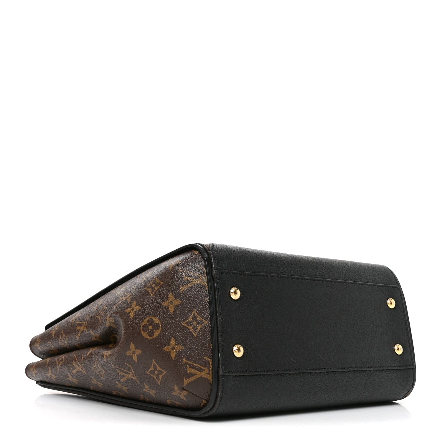 Louis Vuitton Calfskin Monogram Kimono Tote Black