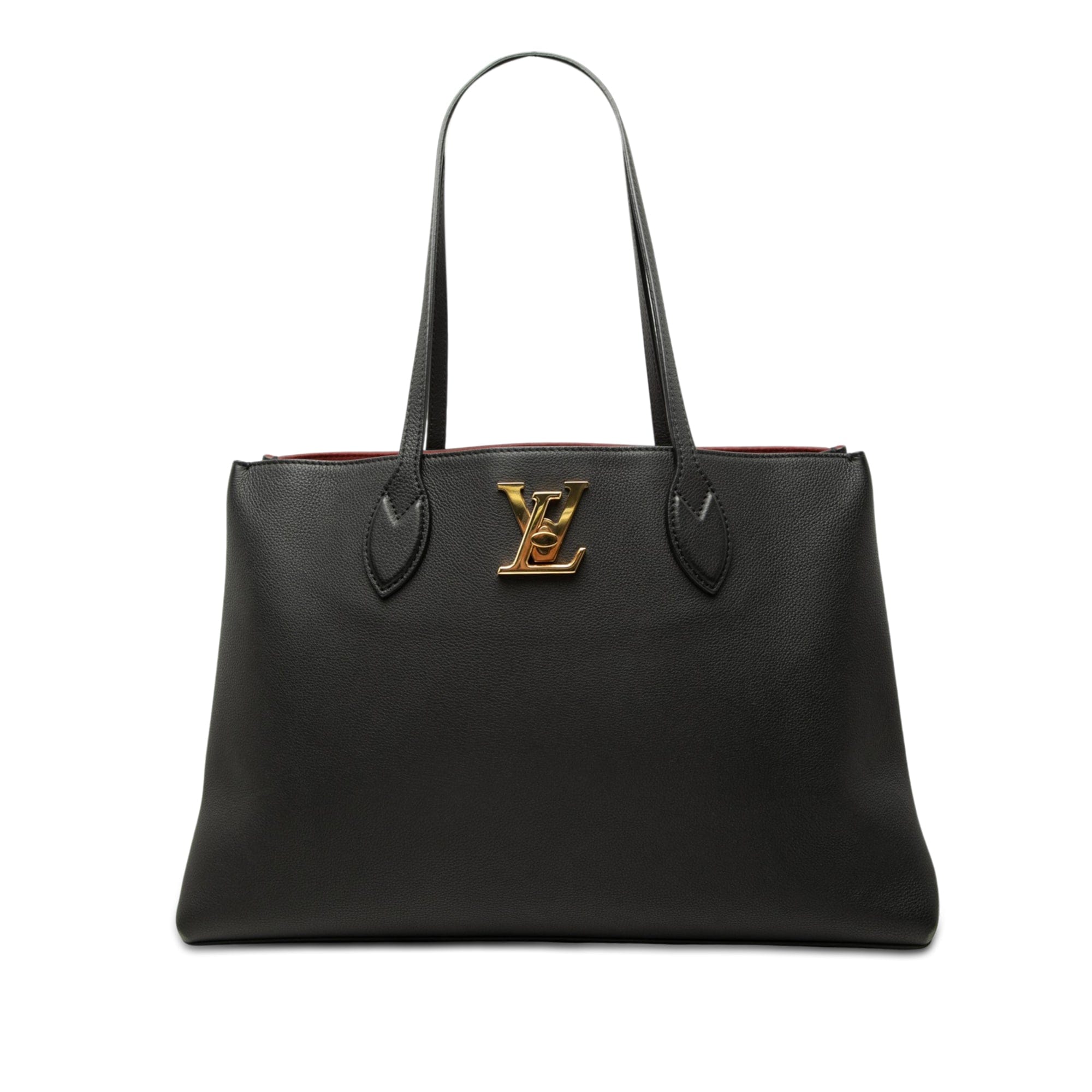 Louis Vuitton Leather Lockme Shopper Tote