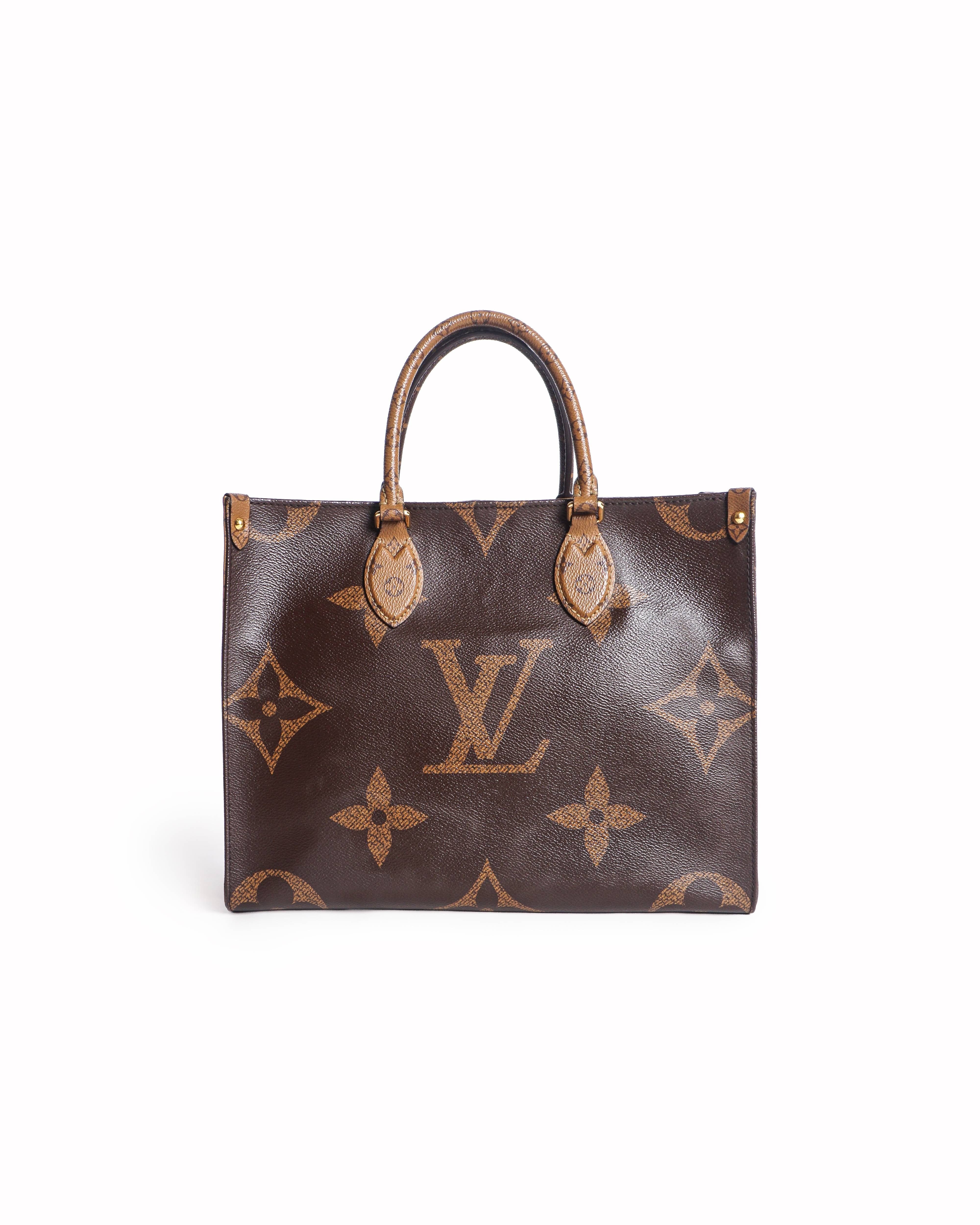 Louis Vuitton OnTheGo GM Monogram Reverse Tote Bag