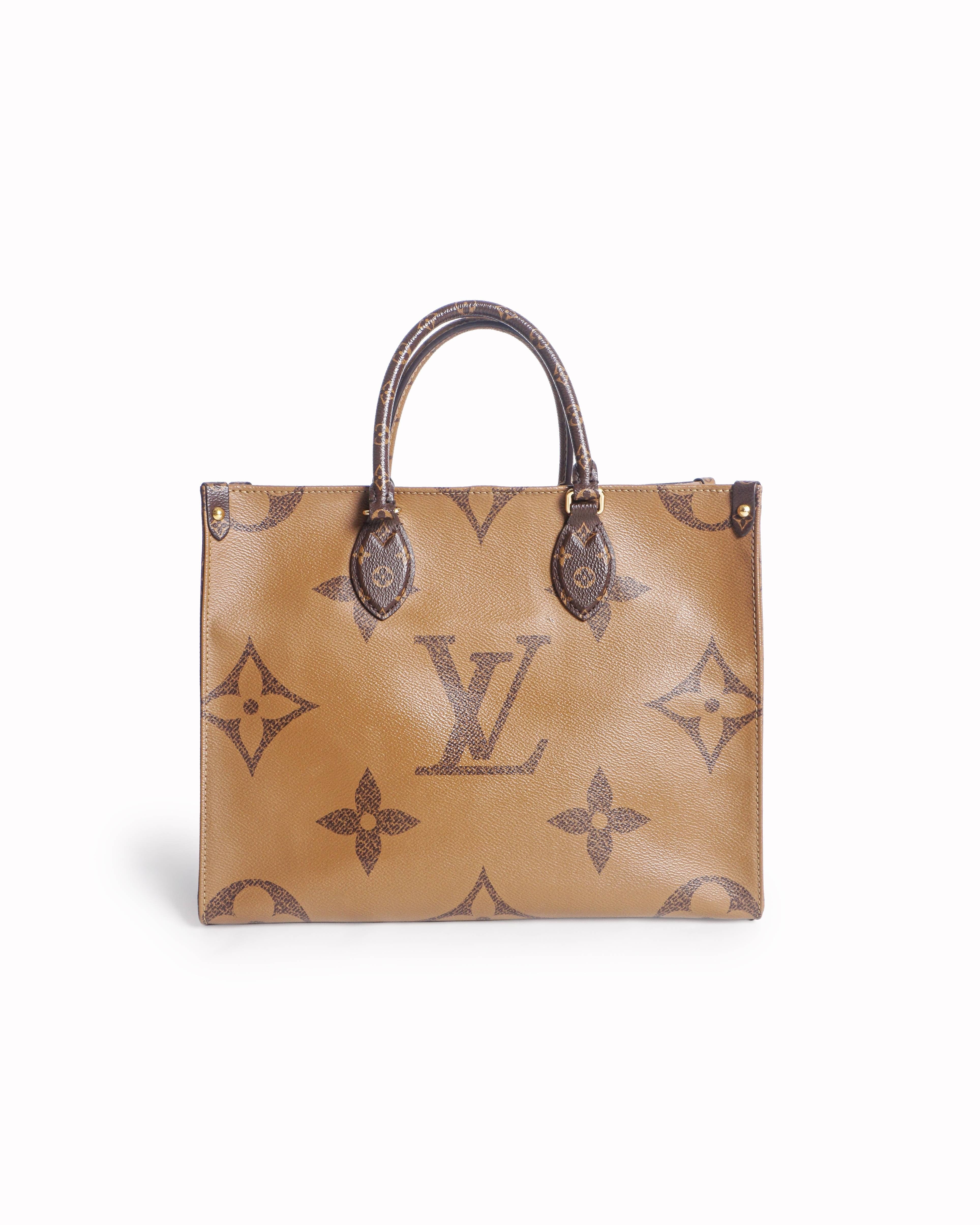 Louis Vuitton OnTheGo GM Monogram Reverse Tote Bag