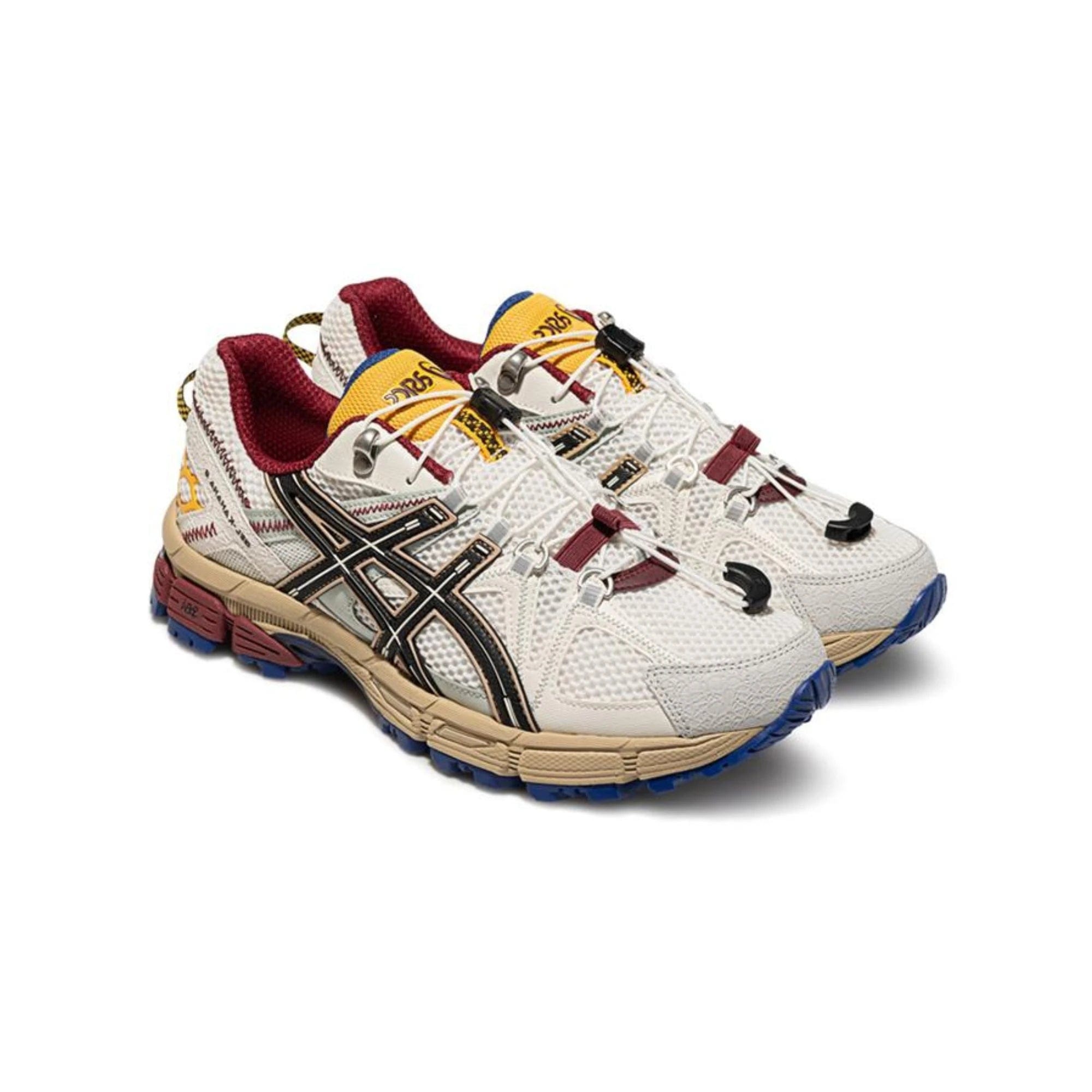 ASICS GEL - Kahana 8 White/Maroon/Yellow/Blue