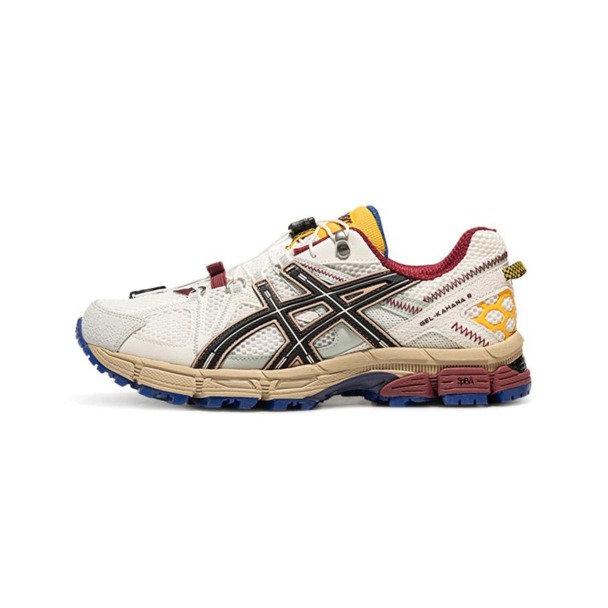 ASICS GEL - Kahana 8 White/Maroon/Yellow/Blue