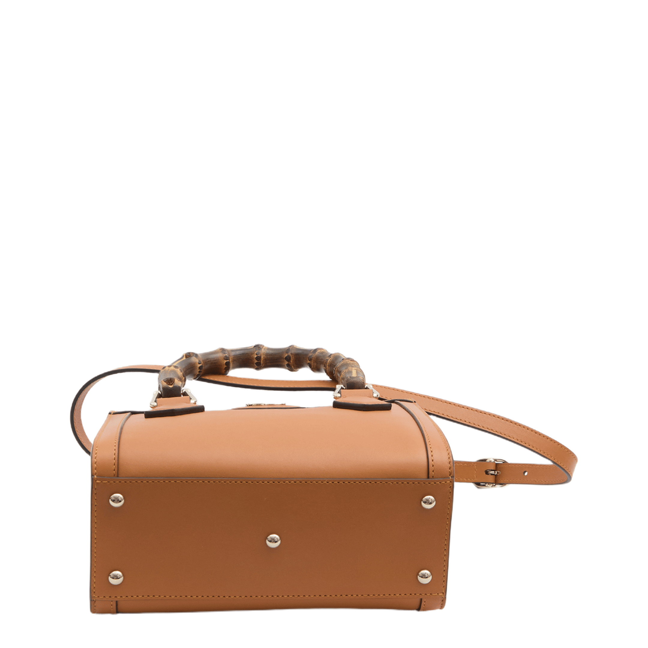 Gucci Diana Small Leather Tote Bag - Orange